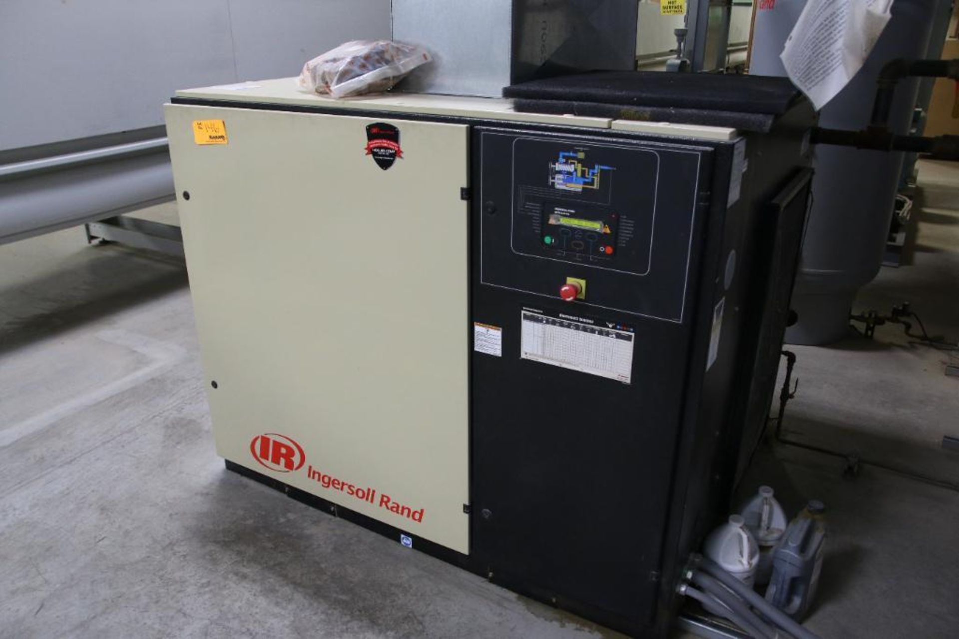 Ingersoll Rand UP6-50PEI-125 50-HP Rotary Screw Total Air System, 460V, 3 Phase, 125PSI, S/N CBV-106
