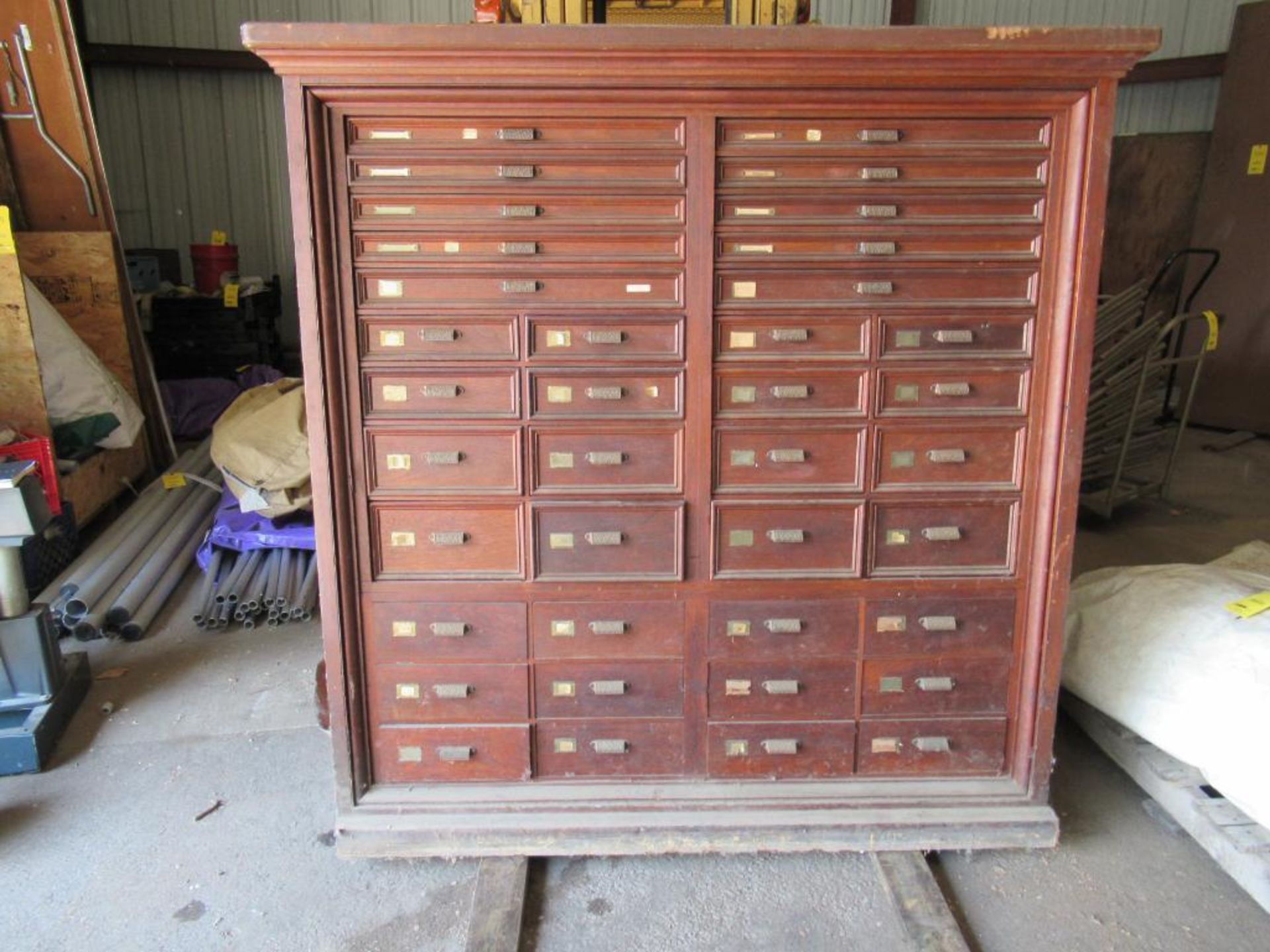 Large Vintage Apothecary Cabinet