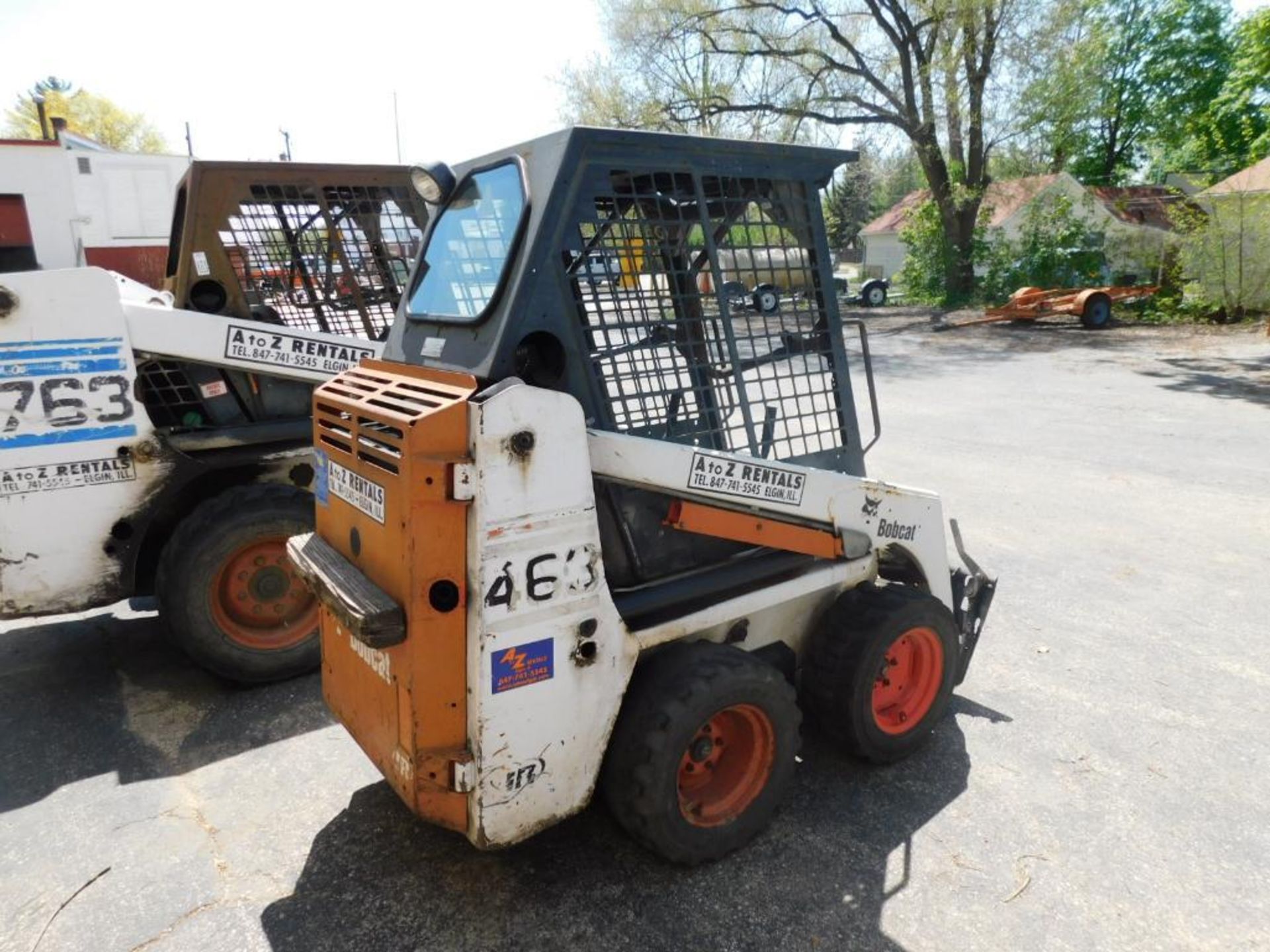 2003 Bobcat 463 Compact Skid Steer Loader, 67" Removable Tooth Bucket, Rubber Tire, Diesel, 2146 Hou - Image 3 of 13