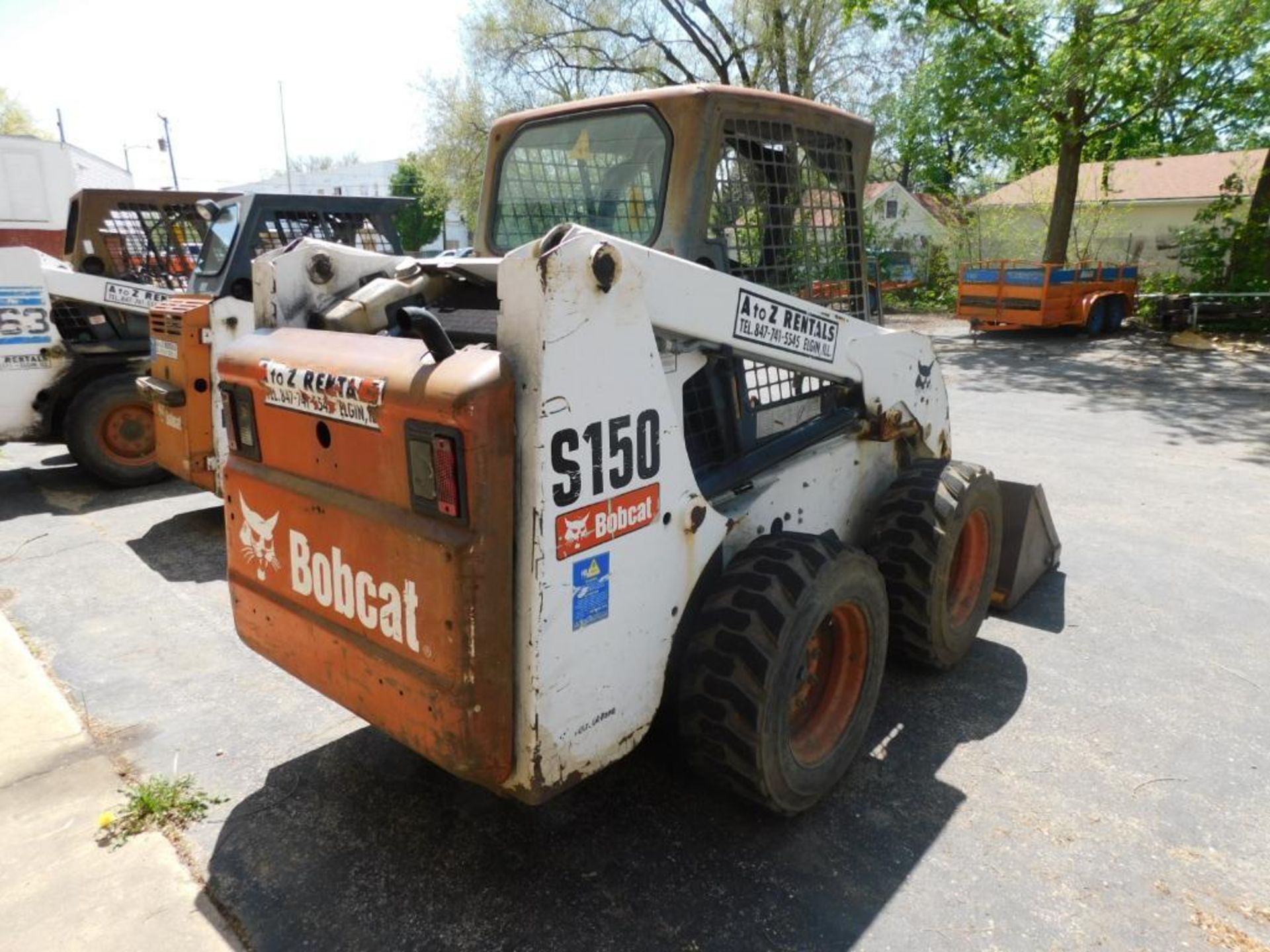 2007 Bobcat S150 Skid Steer Loader, 67" Removable Tooth Bucket, Rubber Tire, Diesel, 2677 Hours Indi - Image 4 of 10