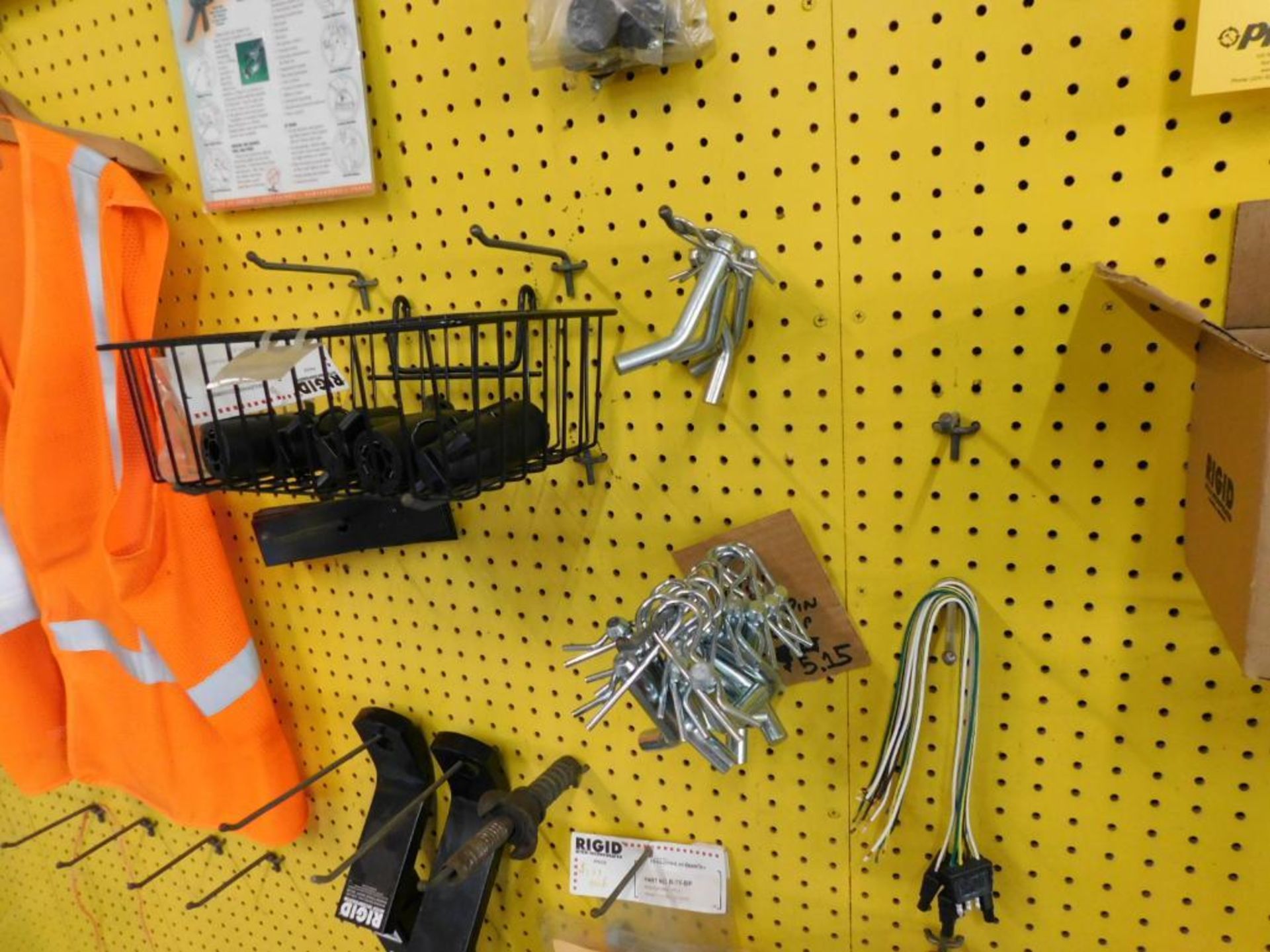 LOT: Assorted Trailer Lights & Accessories, Hitches, Ball Hitches, Pins, Light Adaptors, Plugs, etc. - Image 6 of 8