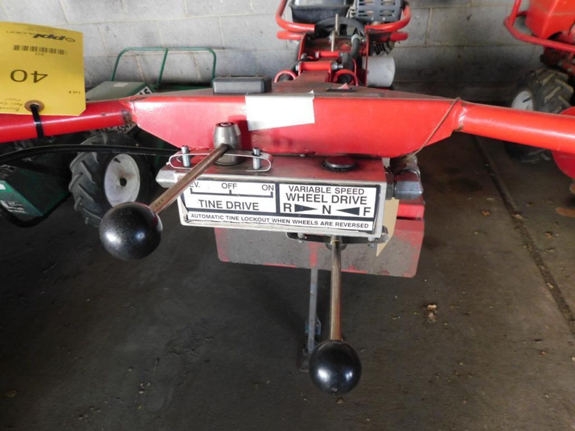 Barreto 918 Hydraulic Rear Tine Tiller, Honda GX270 Gas Motor, 9 HP, 180 Hours Indicated - Image 8 of 8