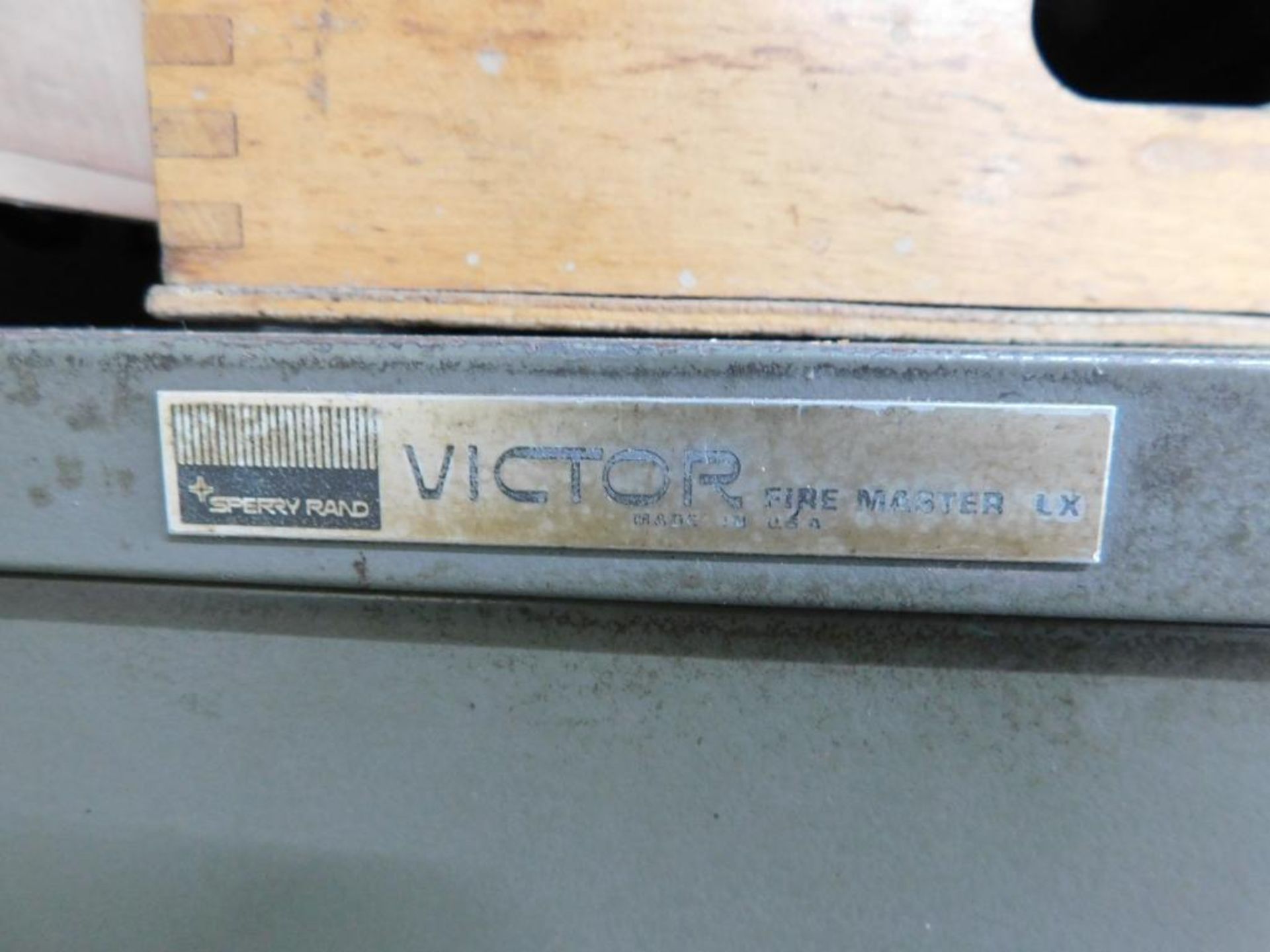 LOT: Filing Cabinets, (1) Victor FireMaster Super LX, (1) Victor FireMaster LX - Image 5 of 6