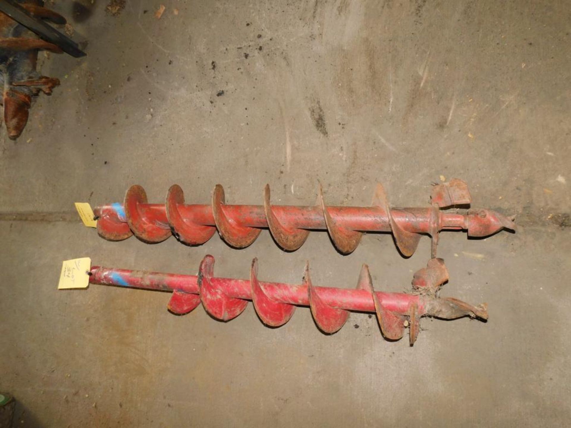 LOT: (2) 6" Auger Bits for Post Hole Digger, 36" Long - Image 2 of 3