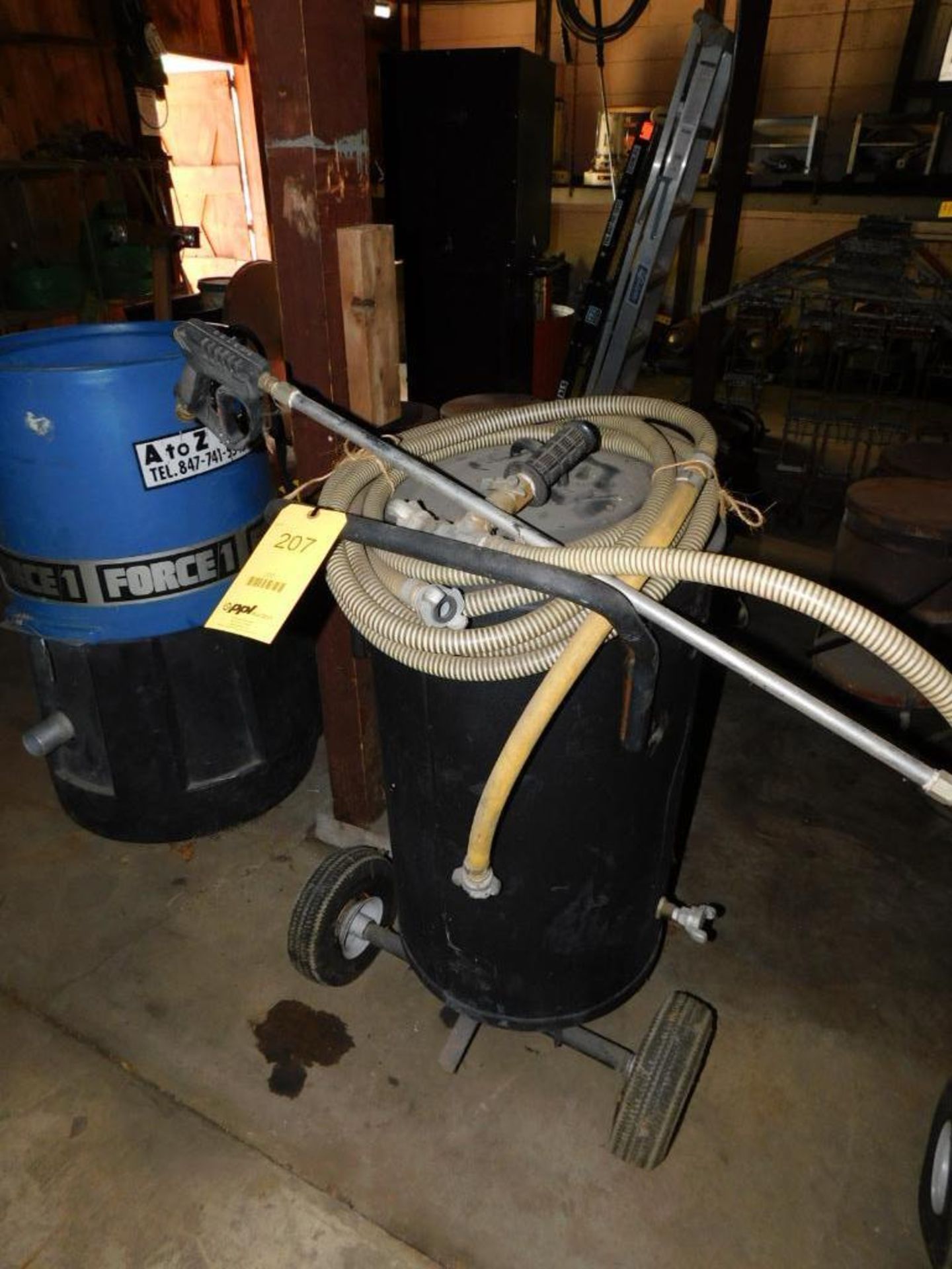 Landa Sandblaster for Pressure Washer w/Wand & Hose Set Up