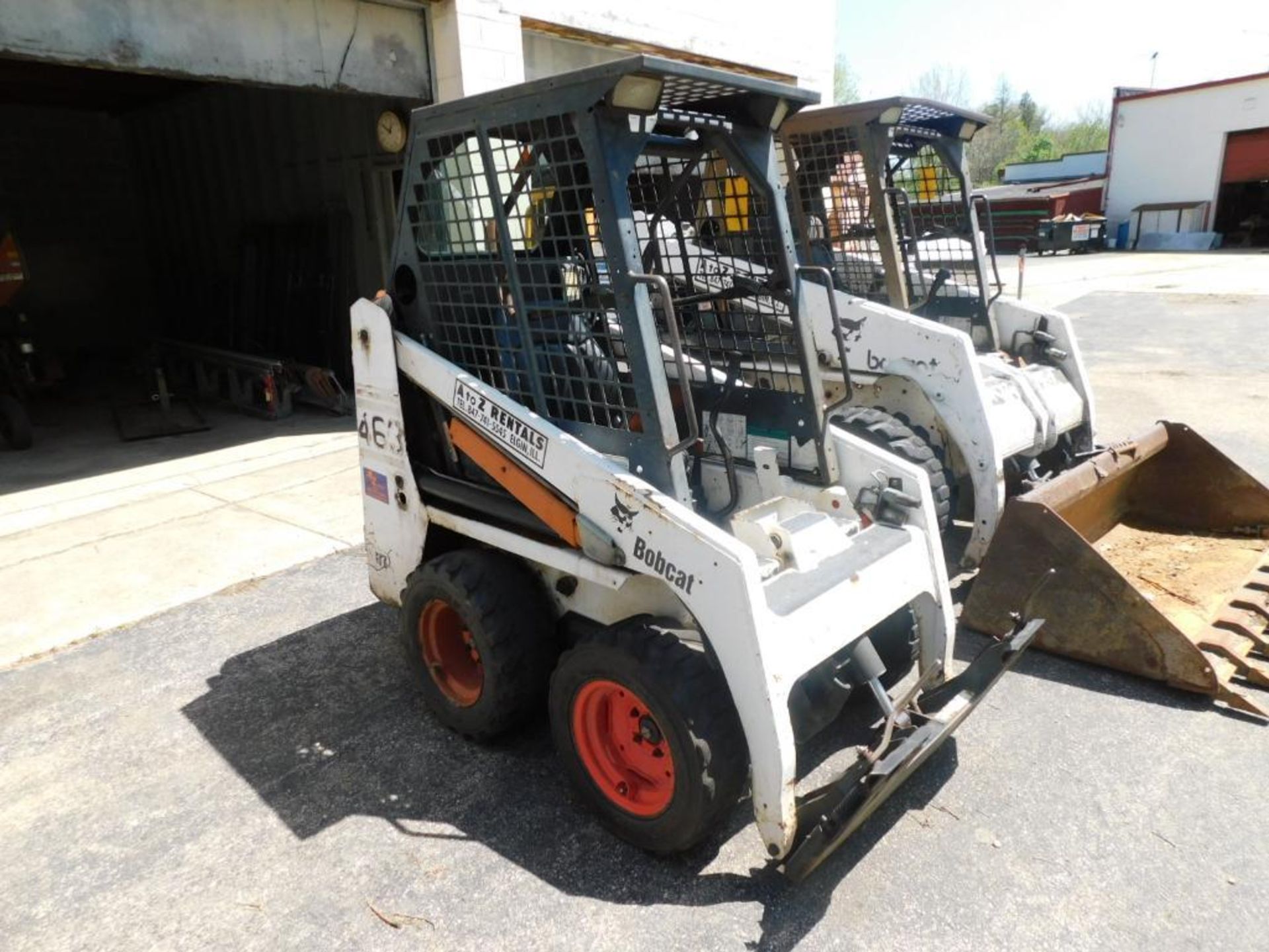 2003 Bobcat 463 Compact Skid Steer Loader, 67" Removable Tooth Bucket, Rubber Tire, Diesel, 2146 Hou - Image 4 of 13