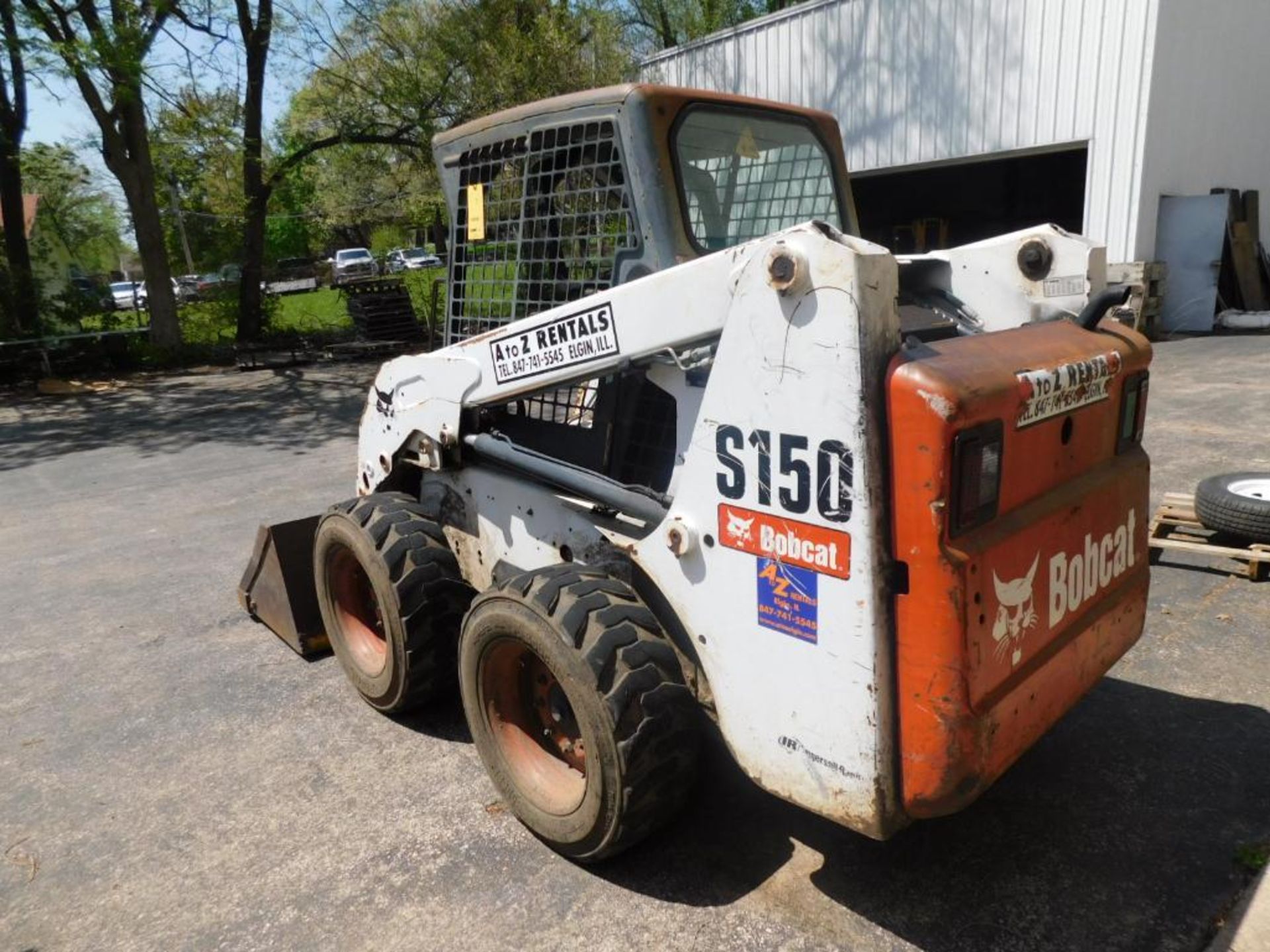 2007 Bobcat S150 Skid Steer Loader, 67" Removable Tooth Bucket, Rubber Tire, Diesel, 2677 Hours Indi - Image 3 of 10