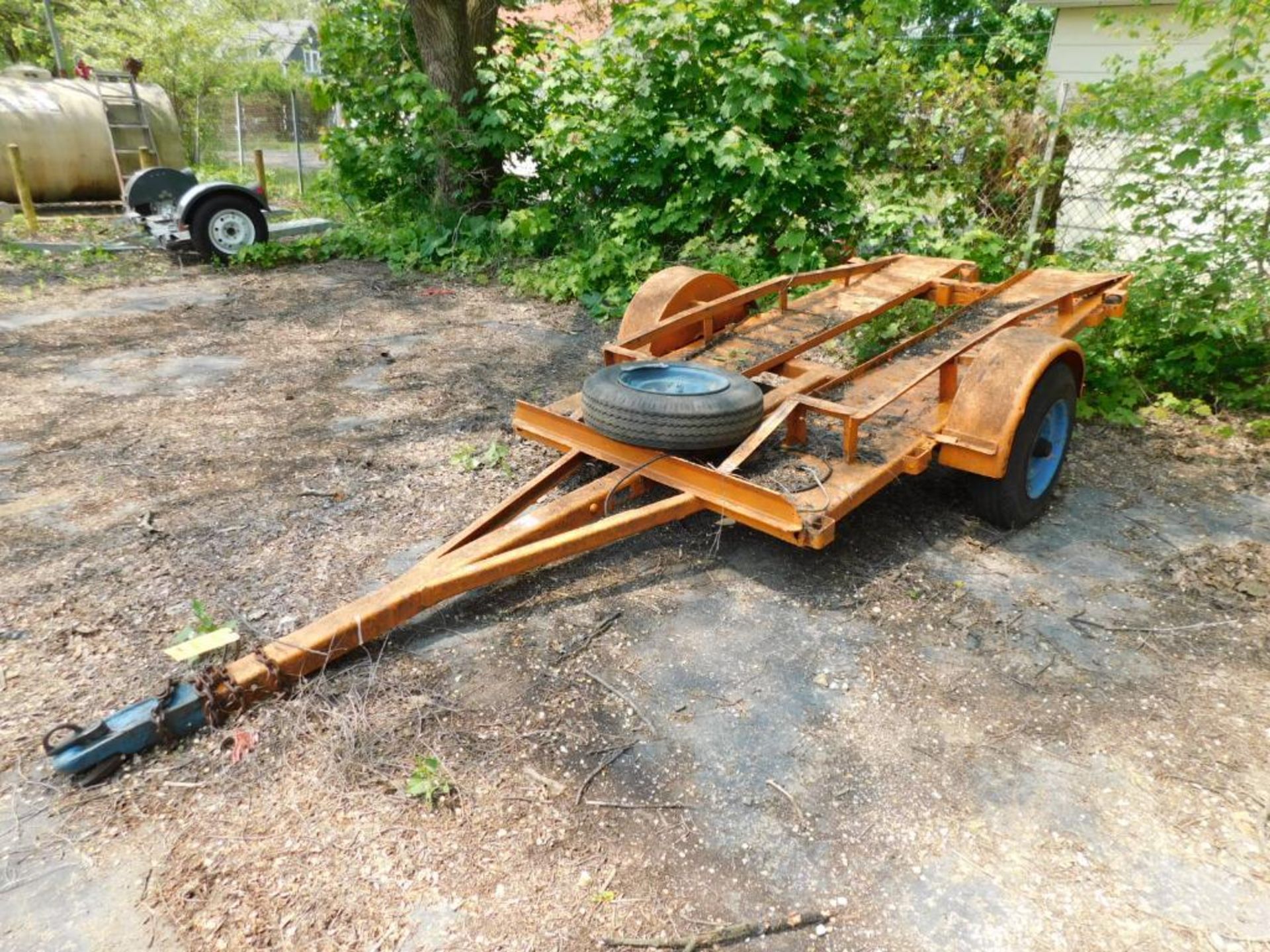 Davis Mfg. M5610001 Single Axle Equipment Trailer