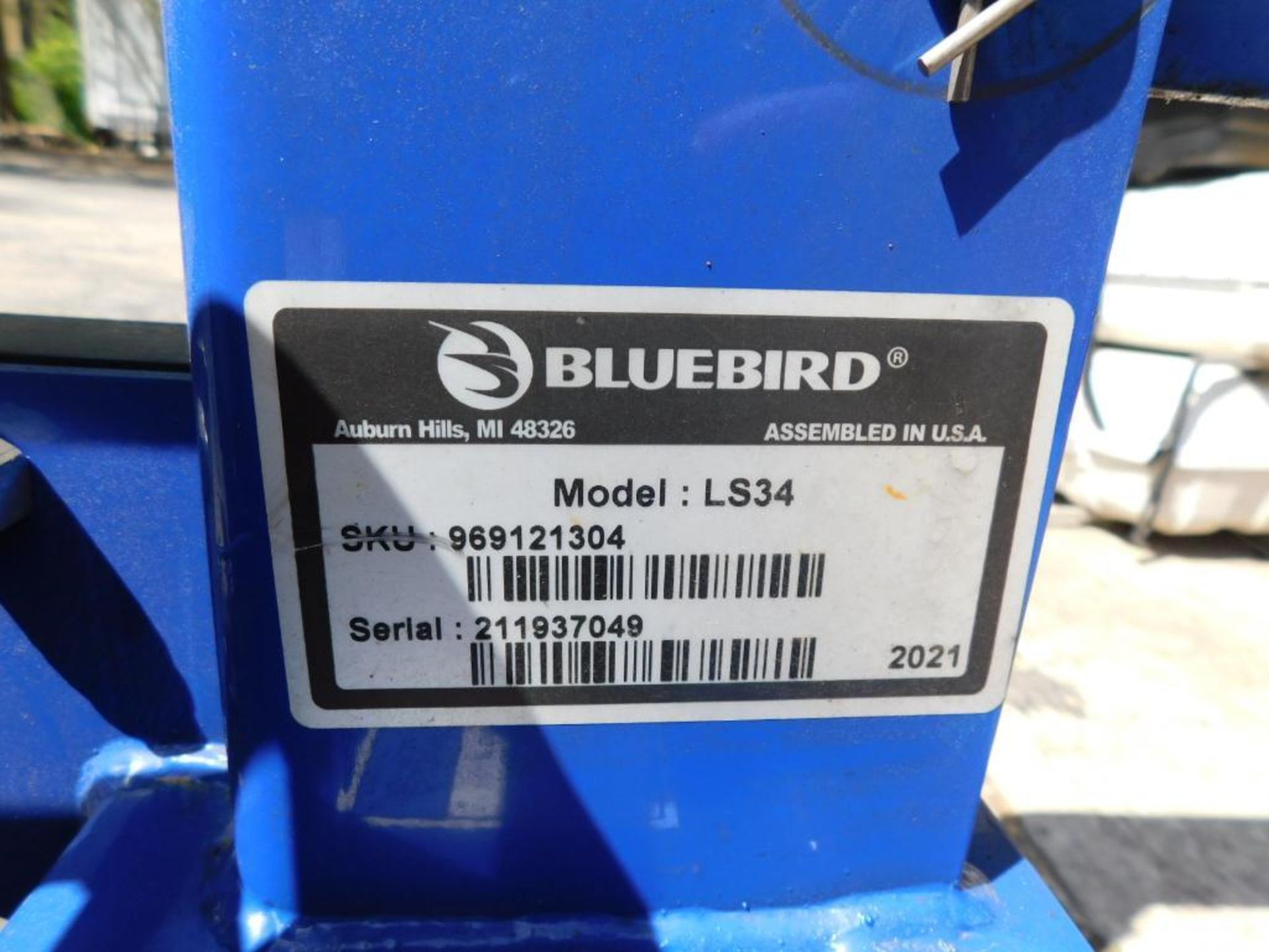 Bluebird LS34 Vertical/Horizontal Log Splitter, 34-Ton Towable, Honda GX270 Gas Motor, VIN 4B9B1L7S6 - Image 10 of 11