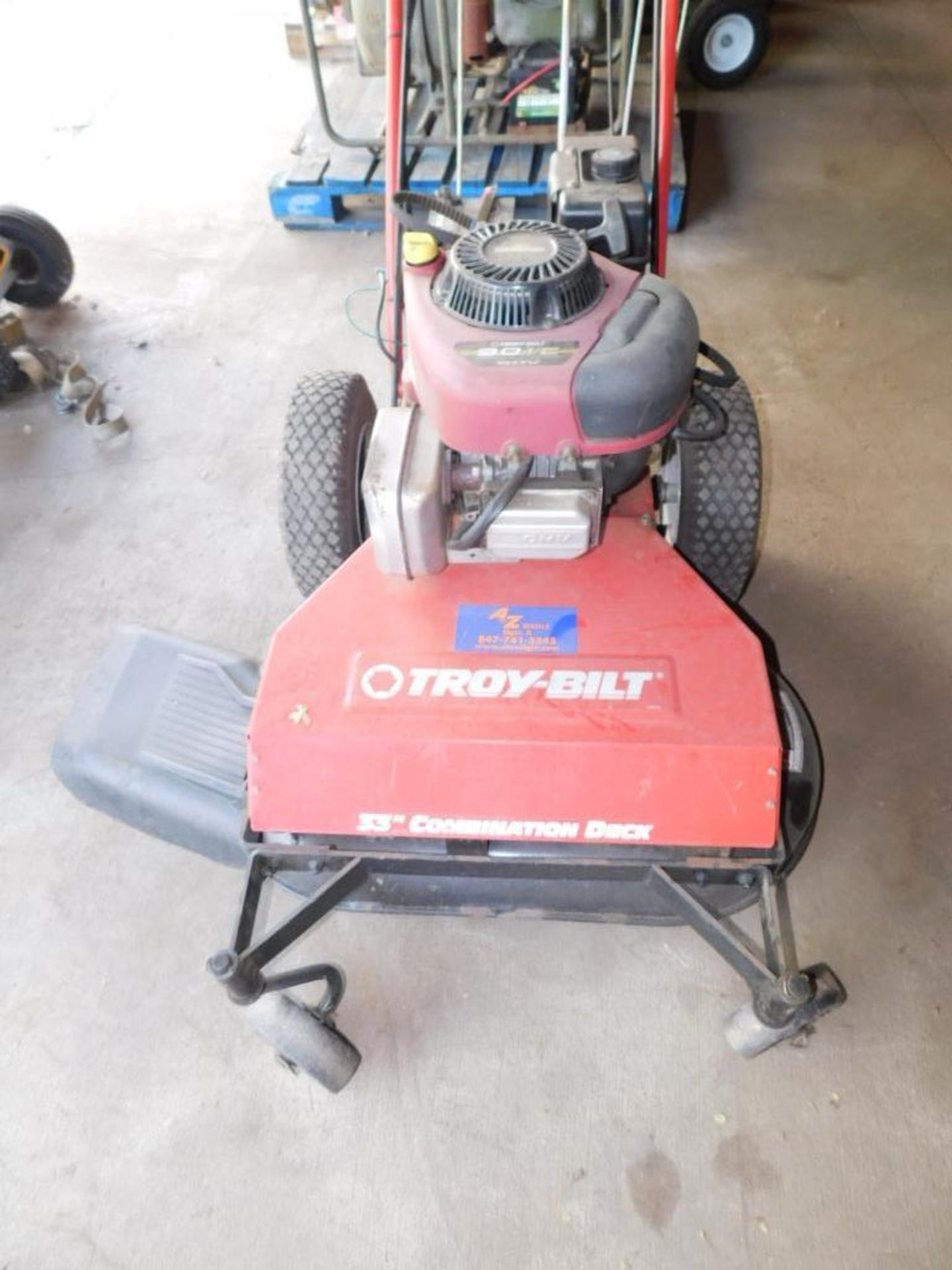 Troy-Bilt 12AF753B063 33" Combination Deck Wide Cut Mower w/Briggs & Stratton, 9 HP Gas Motor - Image 3 of 8