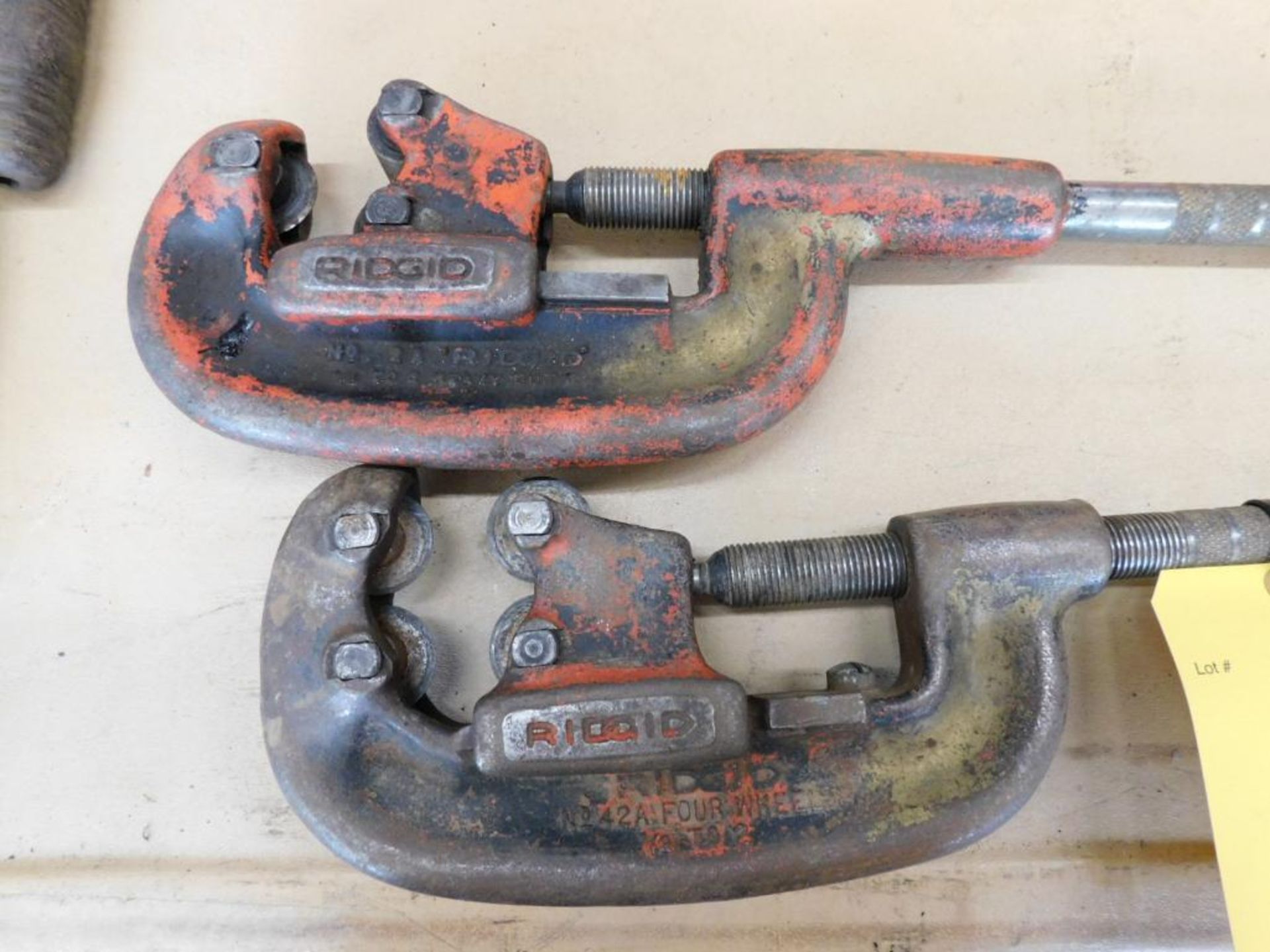 LOT: (2) Ridgid Pipe Cutters