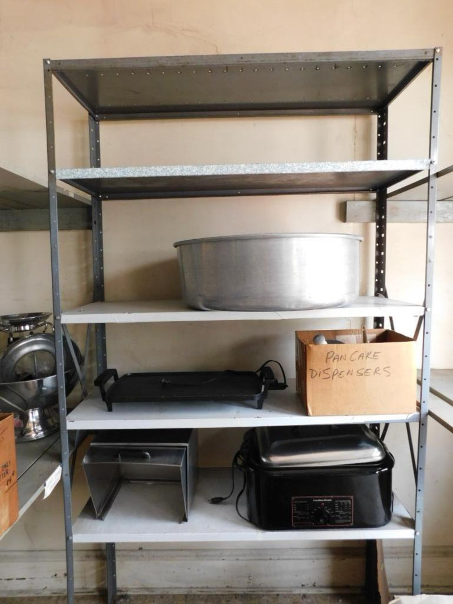 LOT: Contents of Break Room: Frigidaire Refrigerator, Mini Fridge, Microwave, Cold/Hot Water Dispens - Image 9 of 13