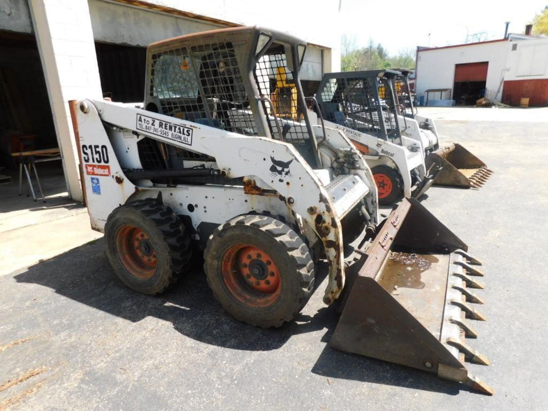 2007 Bobcat S150 Skid Steer Loader, 67" Removable Tooth Bucket, Rubber Tire, Diesel, 2677 Hours Indi - Image 2 of 10