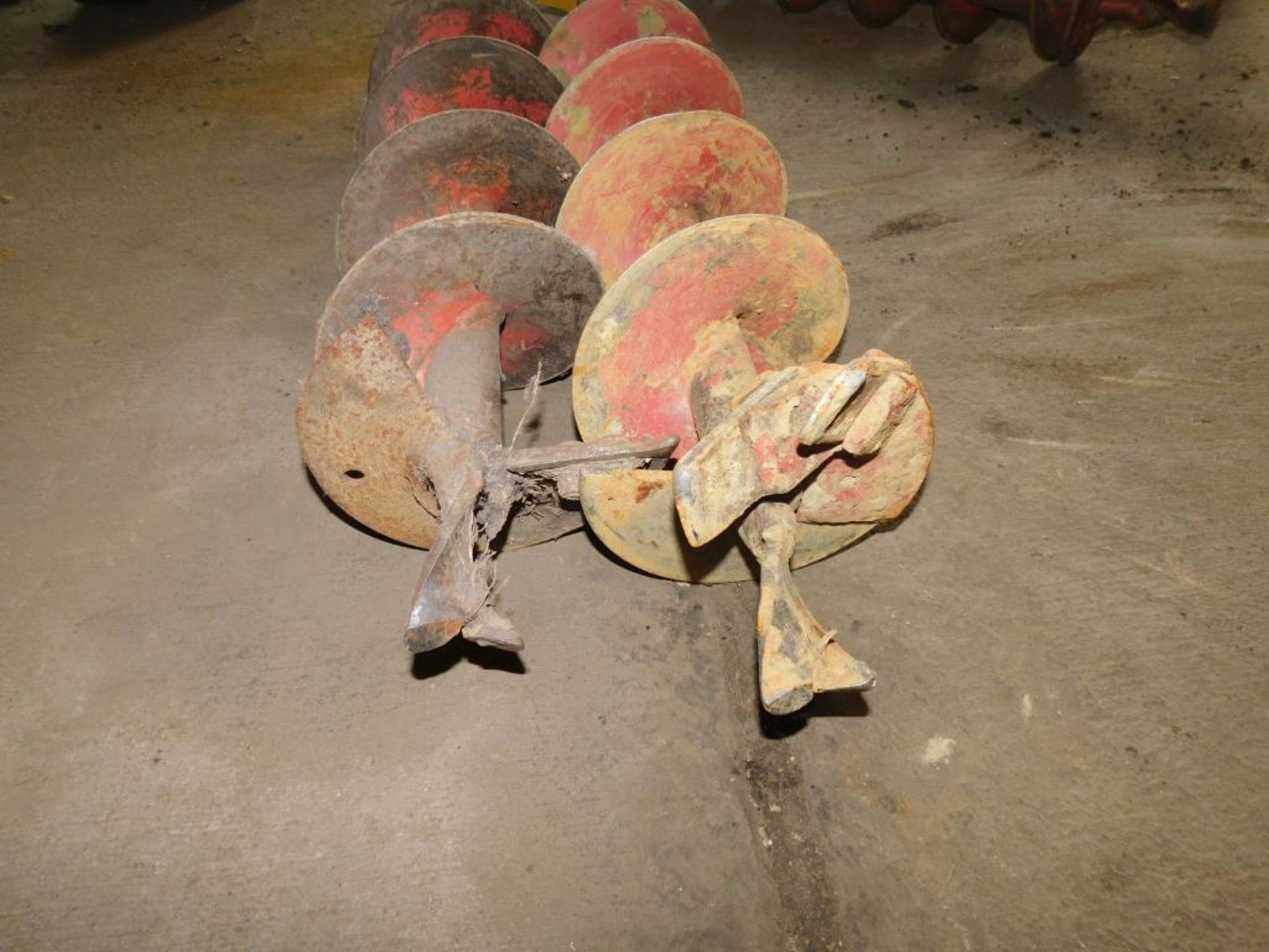 LOT: (2) 7" Auger Bits for Post Hole Digger, 36" Long - Image 3 of 3