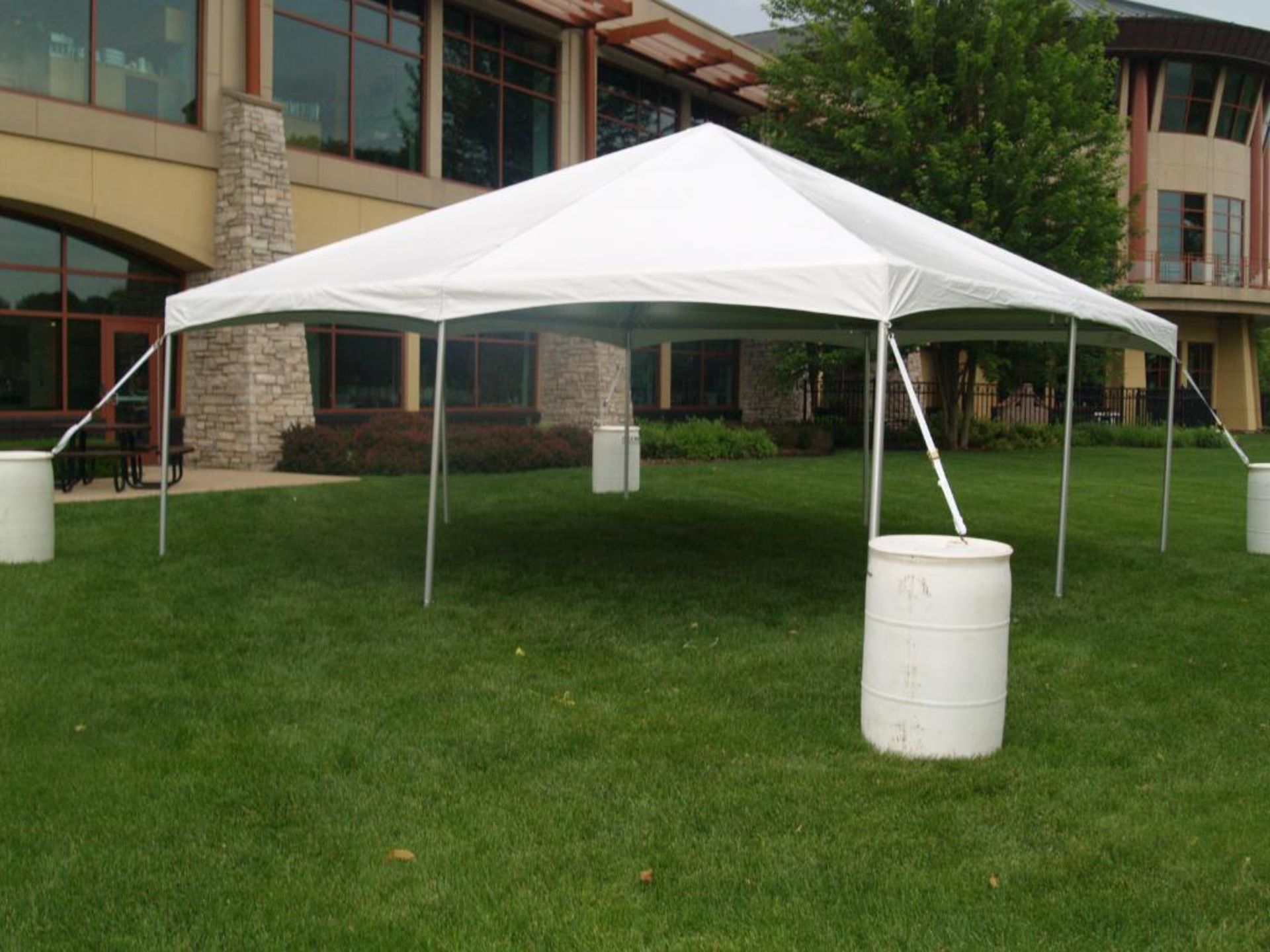 15' x 15' Frame Tent (THE PICTURE OF THE SET UP TENT/CANOPY ARE FOR REPRESENTATION PURPOSES ONLY, TH