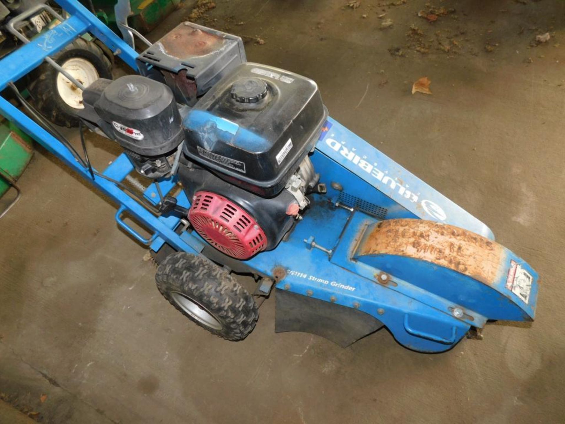 Bluebird SG1114 Gas Stump Grinder, 11 HP, S/N 034304063 - Image 4 of 10