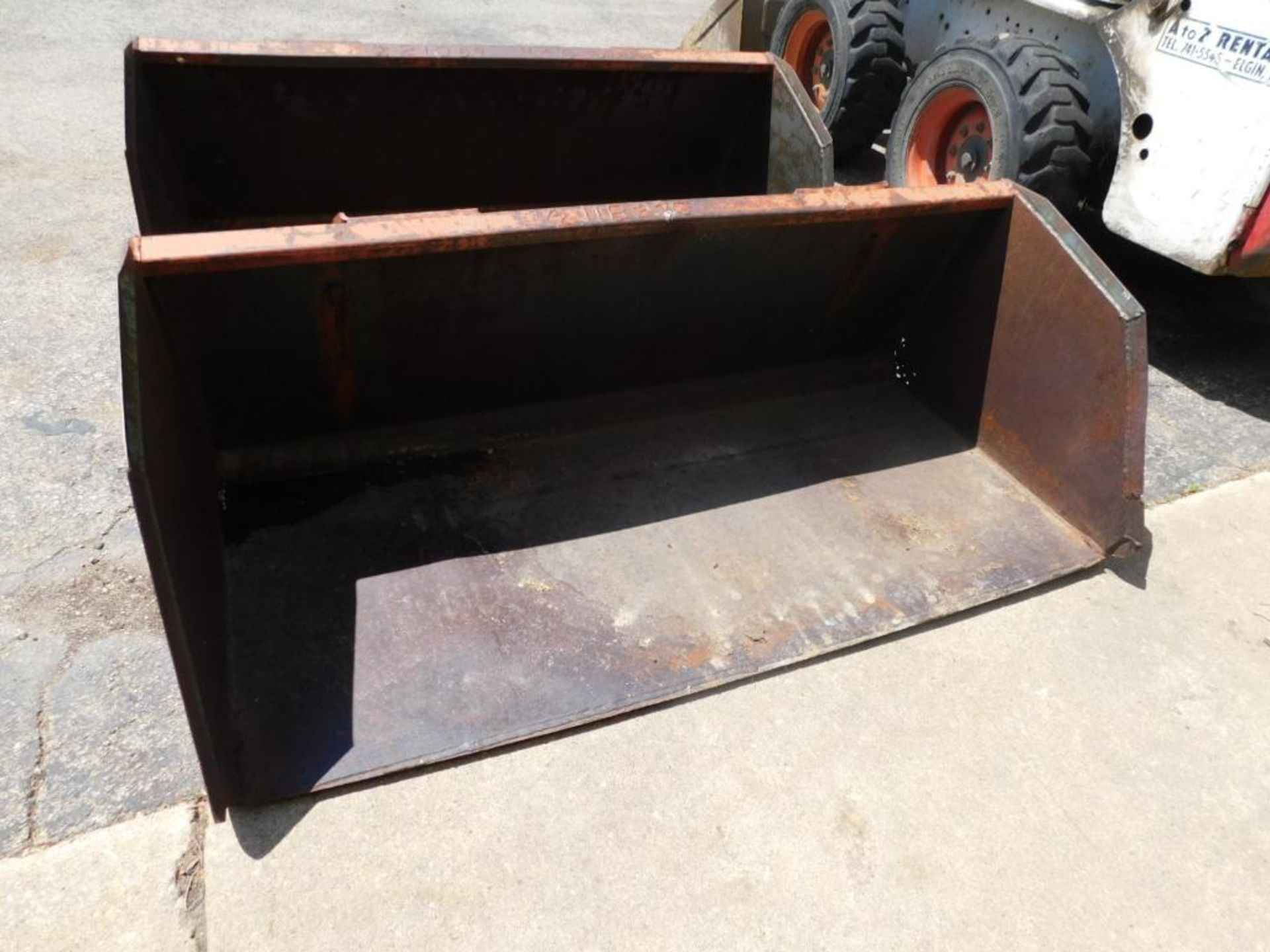 67" Snow Bucket for Skid Steer - Image 2 of 4