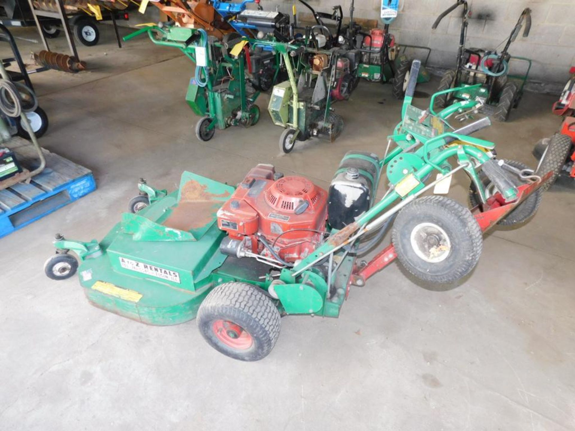 Ransomes XM3609 36" Mower w/Kohler Command 12.5 HP Gas Motor & Jungle Wheels Ridge Sulke, S/N 000287