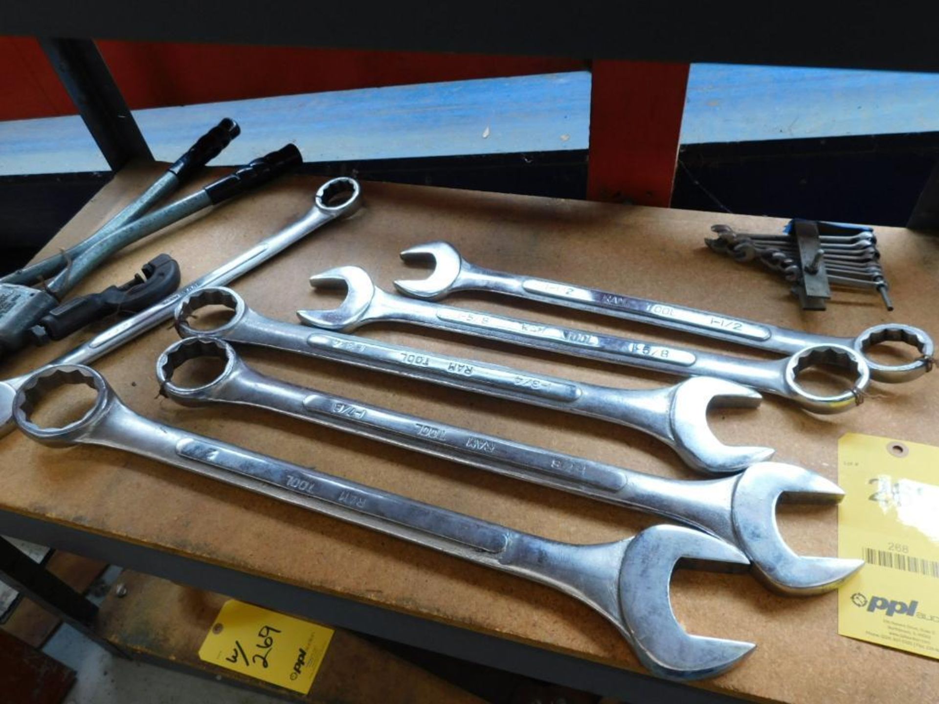 LOT: (6) Assorted Combination Wrenches, Big Daddy Riveter, Wrench Set - Image 3 of 3