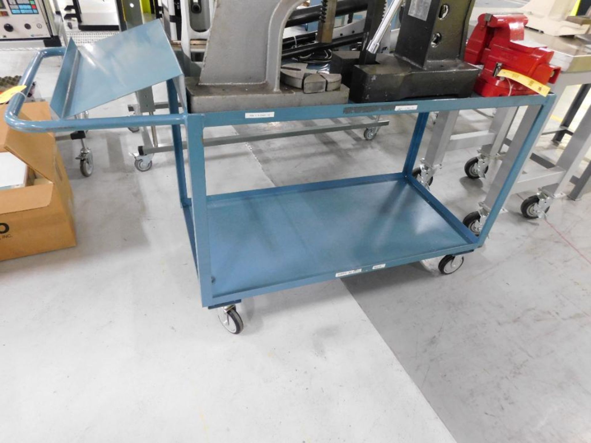 Rolling Steel Shop Cart