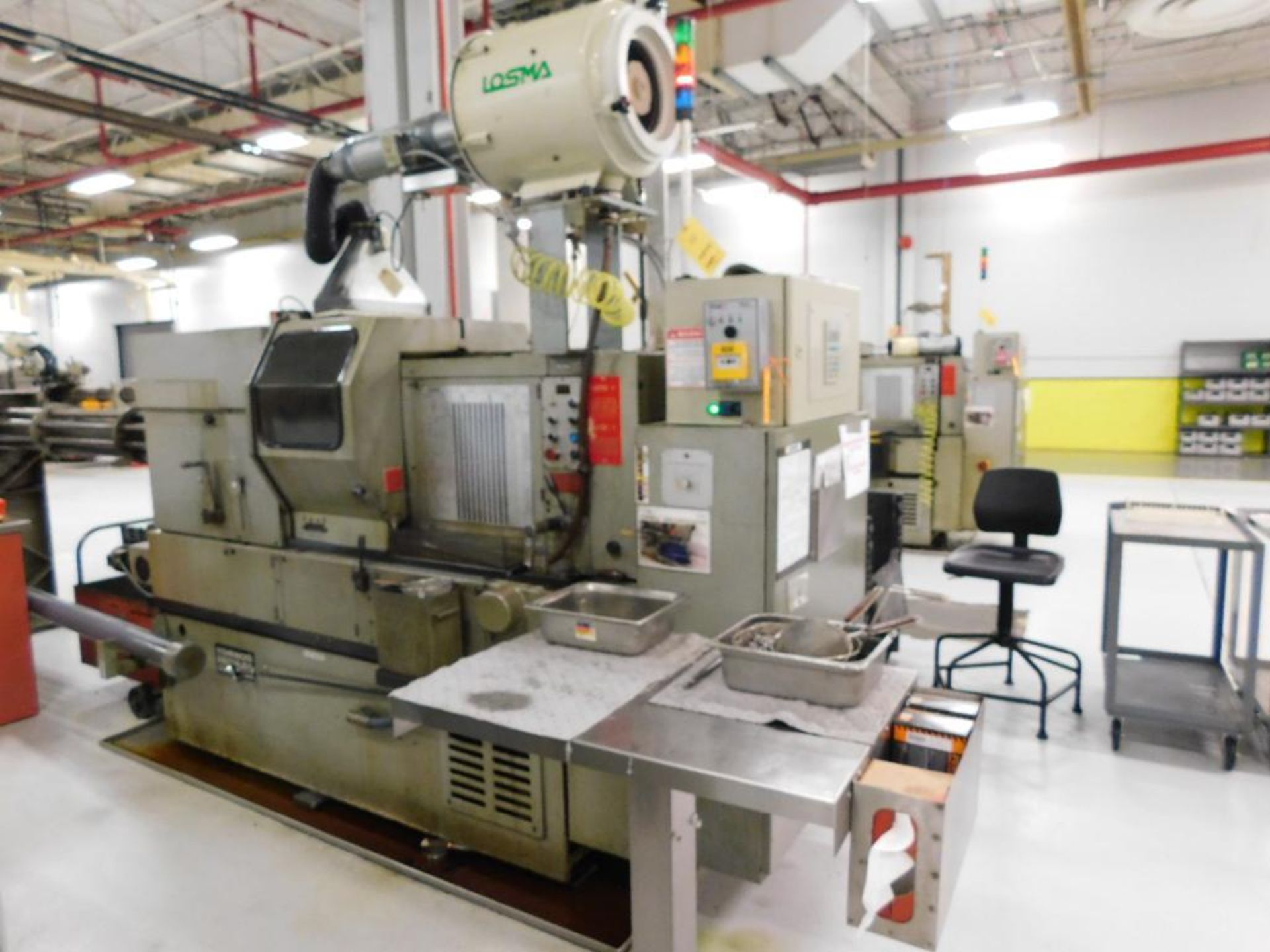 Tornos Bechler BS-20 8-Spindle Automatic Screw Machine, Siemens Coros OP5 control, S/N BS-201009B, B