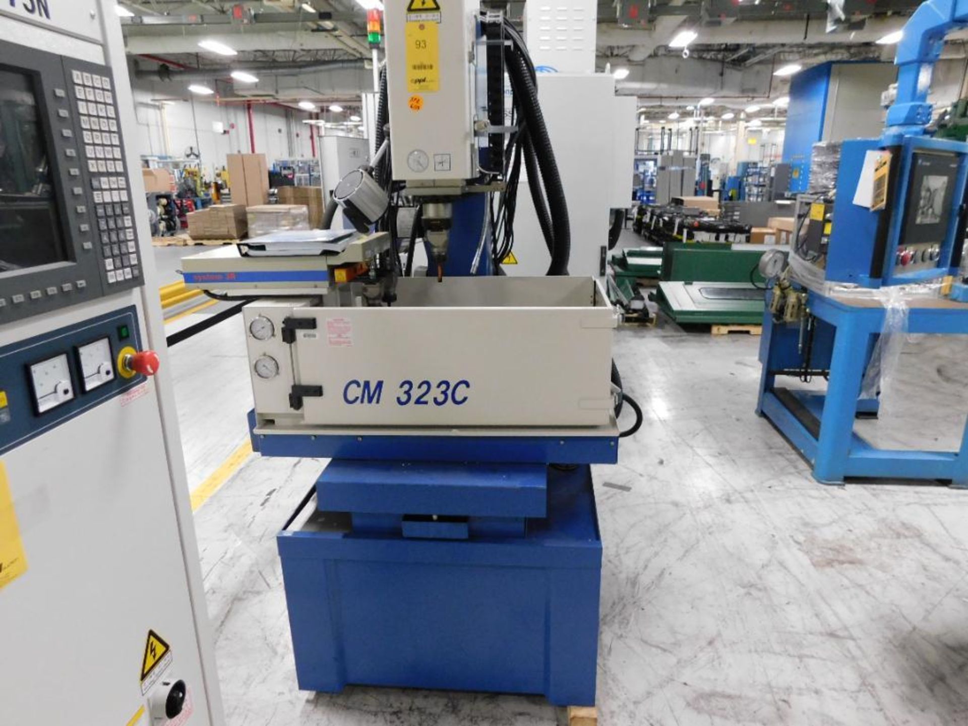 2016 Chmer CM 323C Sinker EDM, S/N M16040153, 13-3/4" x 19-3/4" T-Slot Table, System 3R Tooling & Ch - Image 3 of 10