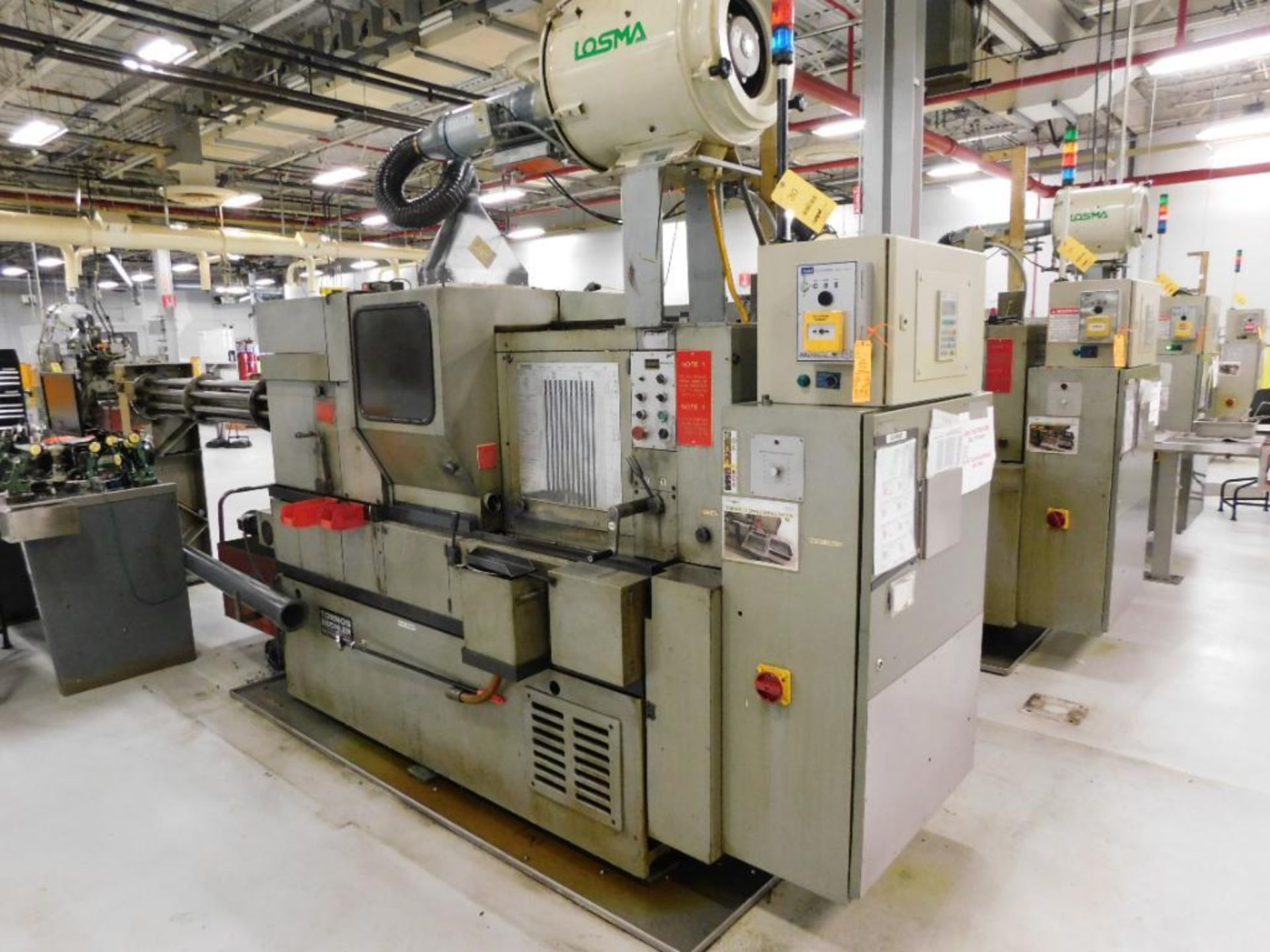 Tornos Bechler BS-20 8-Spindle Automatic Screw Machine, Siemens Coros OP5 Control, S/N BS-201110-B,