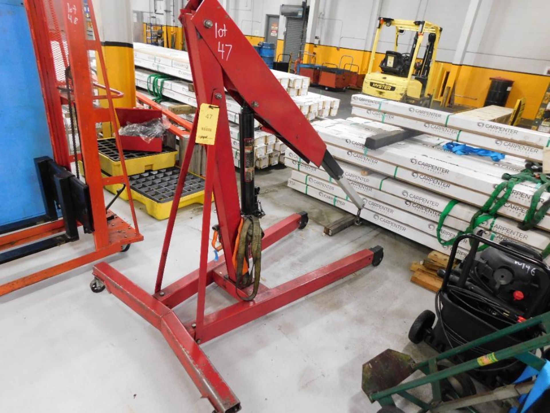 Ex-Cell Shop Crane (Located in Screw Machine Room)