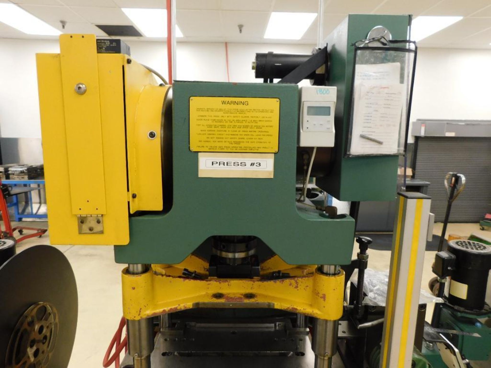 Bruderer Type Press w/Feeder (Located in Oriffice Room) - Image 3 of 4