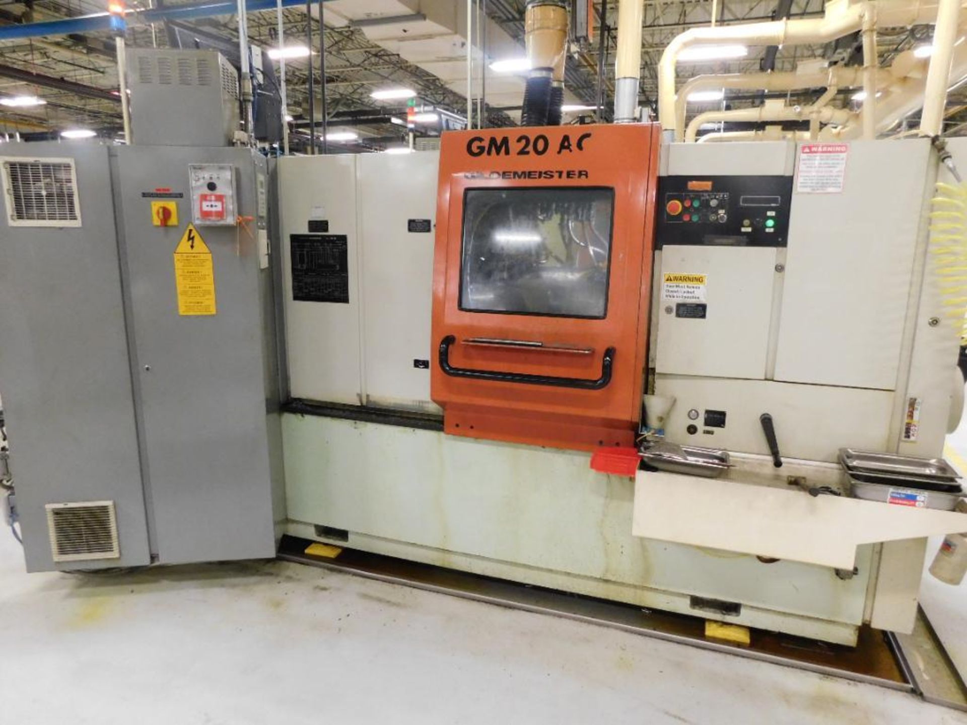 Gildemeister GM20AC Multi Spindle Lathe w/IEMCA Bar Feed System & Chip Conveyor, S/N 3103-0207(1995) - Image 3 of 6