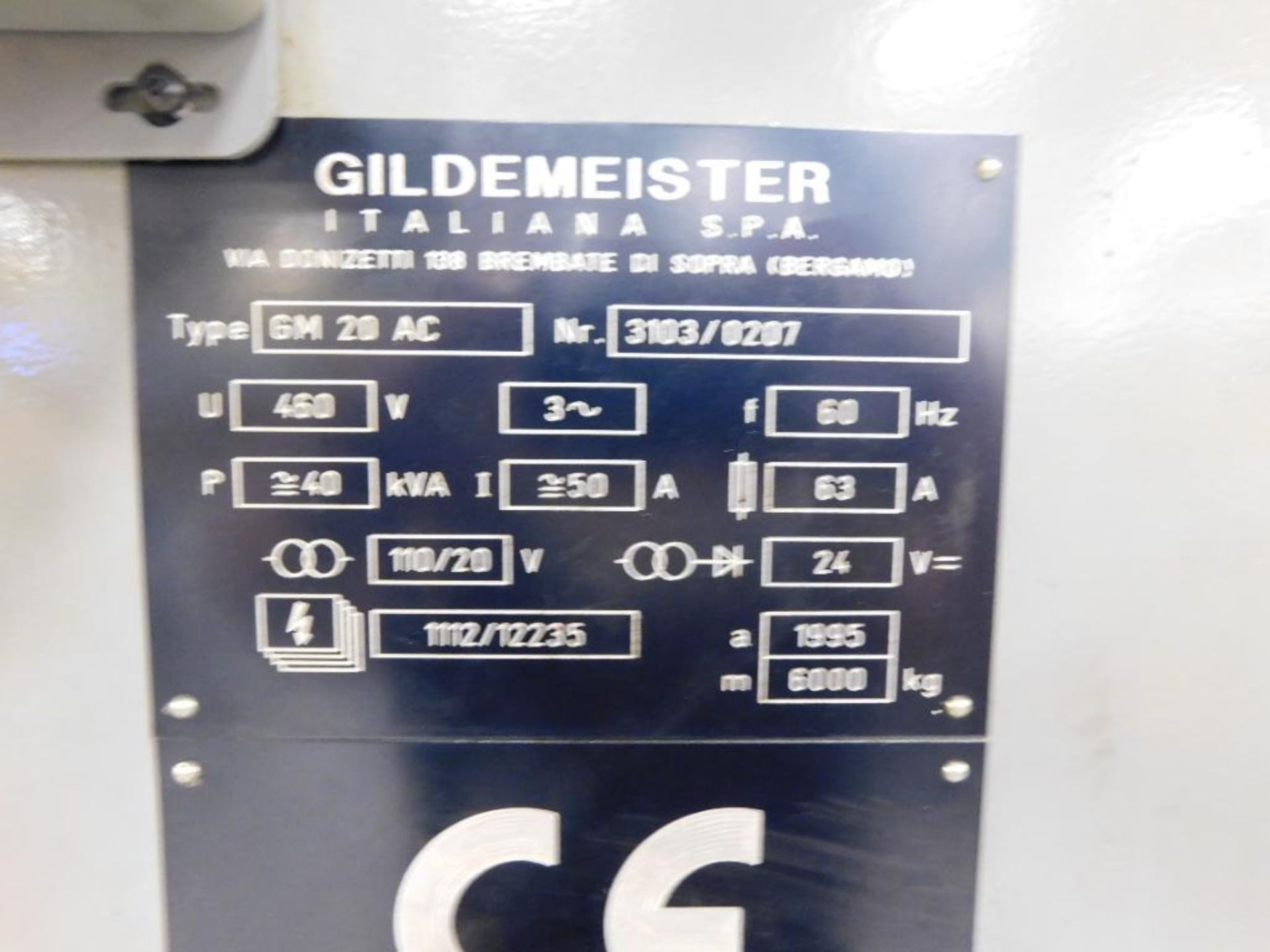 Gildemeister GM20AC Multi Spindle Lathe w/IEMCA Bar Feed System & Chip Conveyor, S/N 3103-0207(1995) - Image 6 of 6