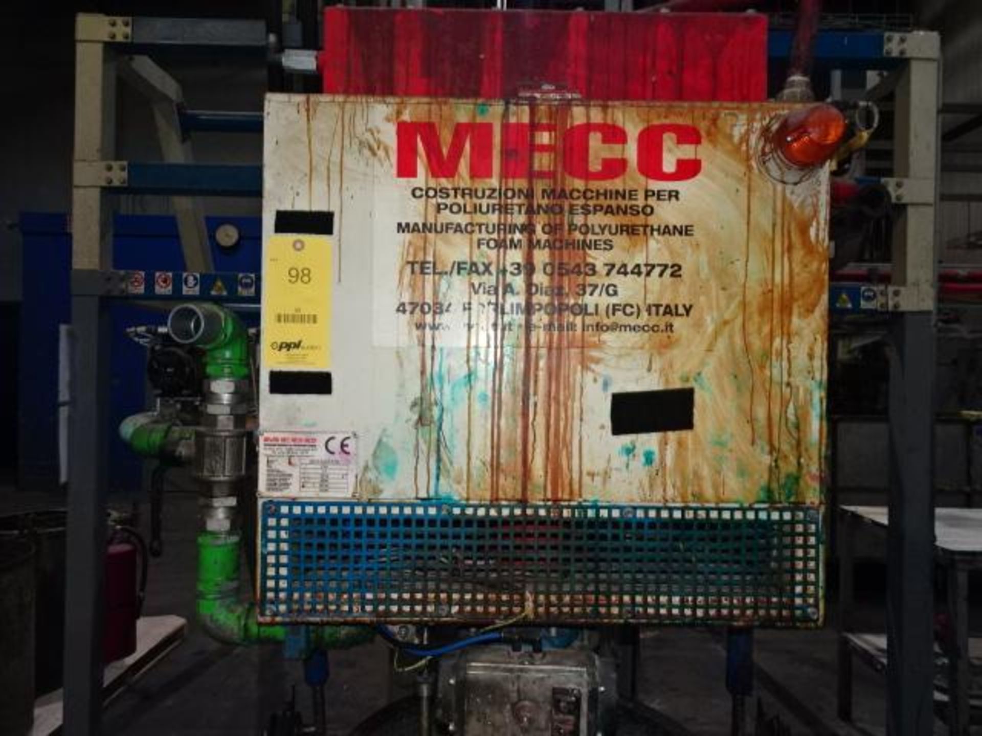 MECC Polymixing Tanks w/ Die Mattress Molds, S/N 12 - Image 4 of 5