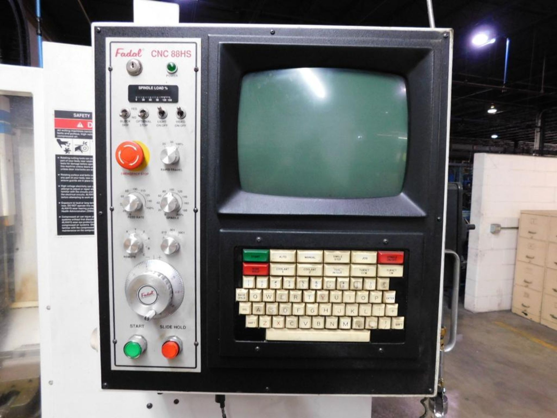 Fadal VMC4020 Vertical Machining Center, Model 9061, S/N 9508481, (1995)