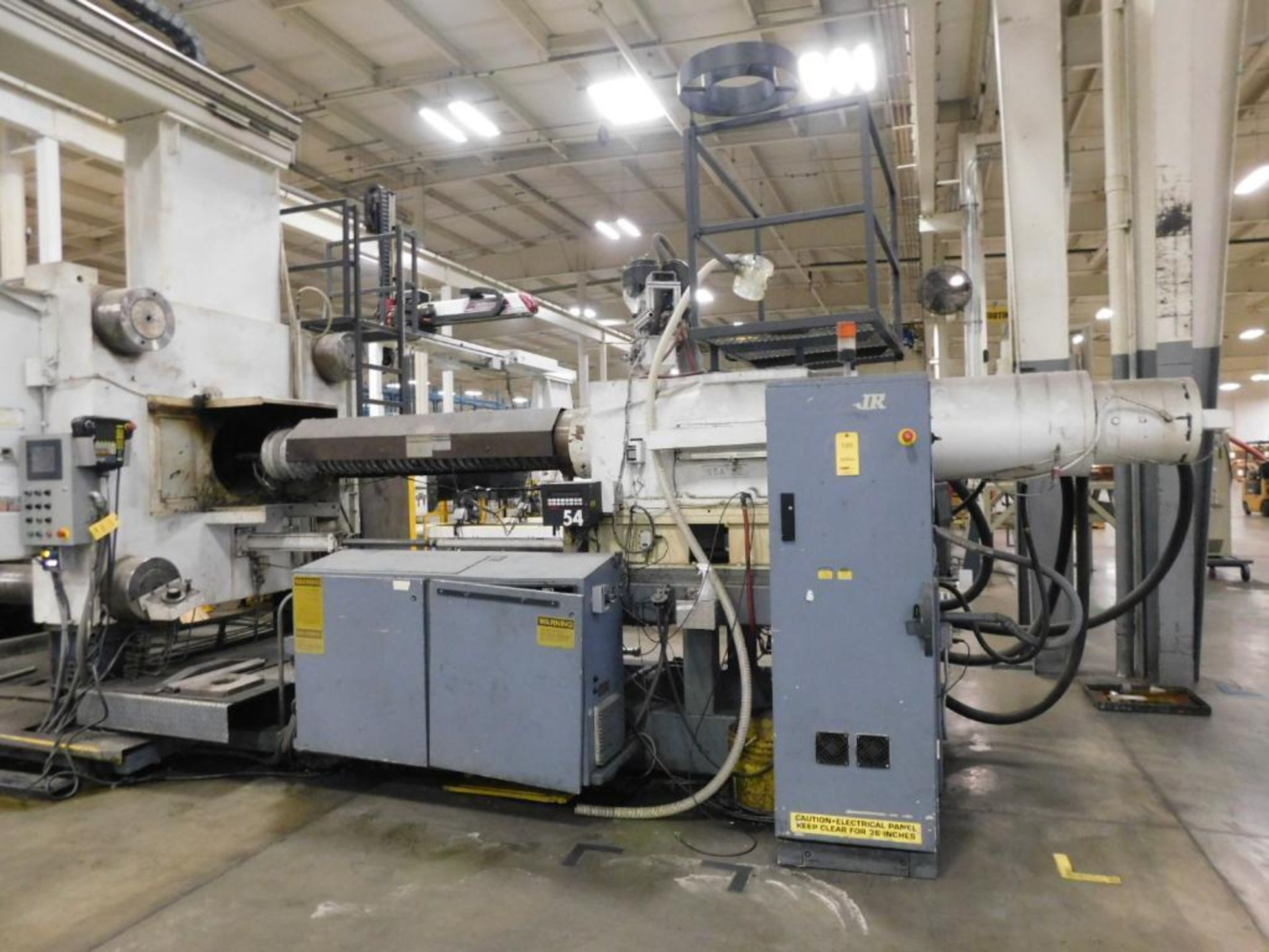 Cincinnati 1500WP 1500-Ton Horizontal Injection Molding Machine, Magnetic Plattern - Image 2 of 10