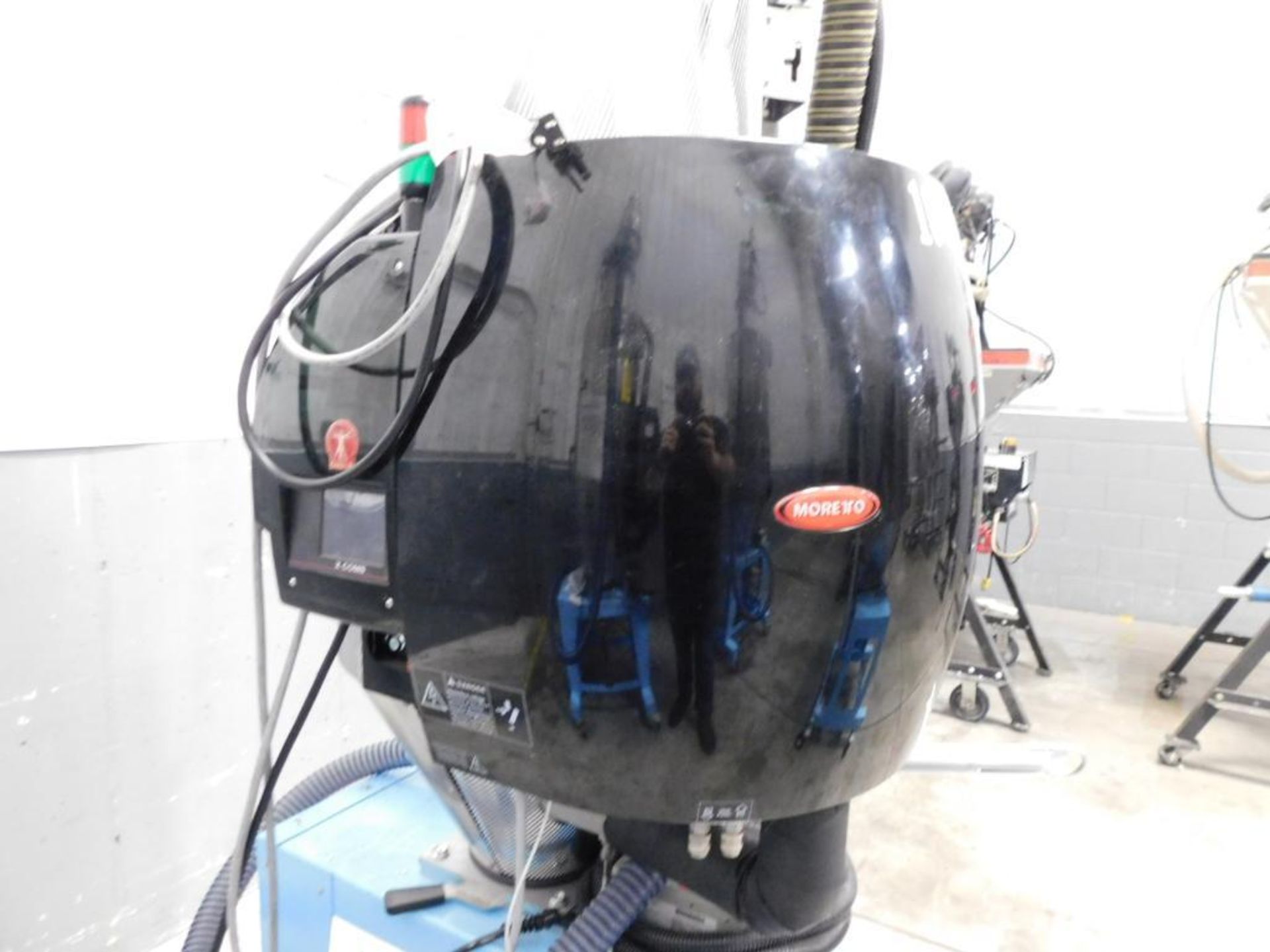Moretto OTX80 Portable Material Dryer 100 Lb. Capacity Top Loaded Insulated Hopper, AEC Vacuum Loade - Image 4 of 10