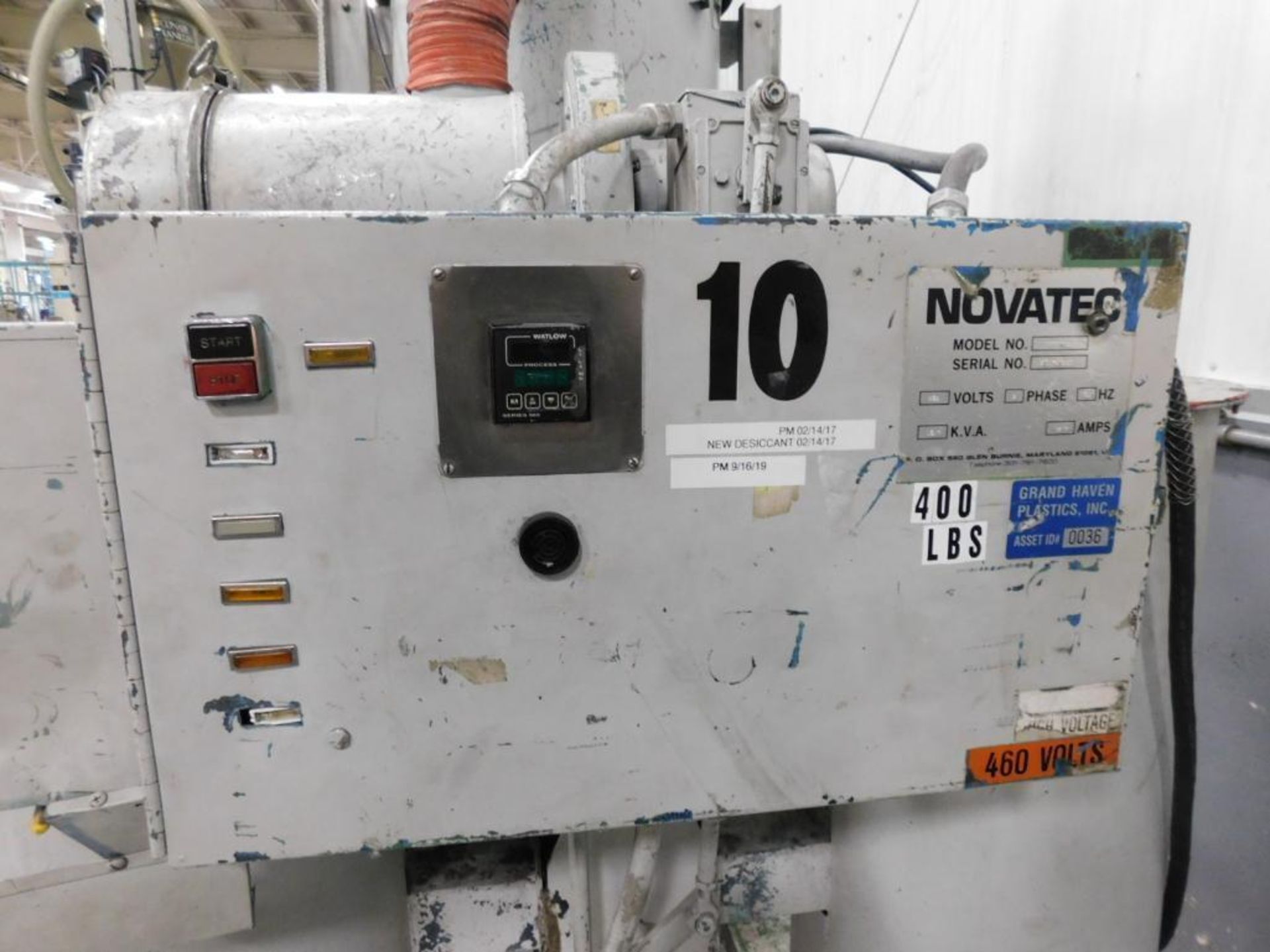 Novatec NPD-100, 400 Lb. Portable Material Dryer, S/N 3-1174-0351 - Image 5 of 6