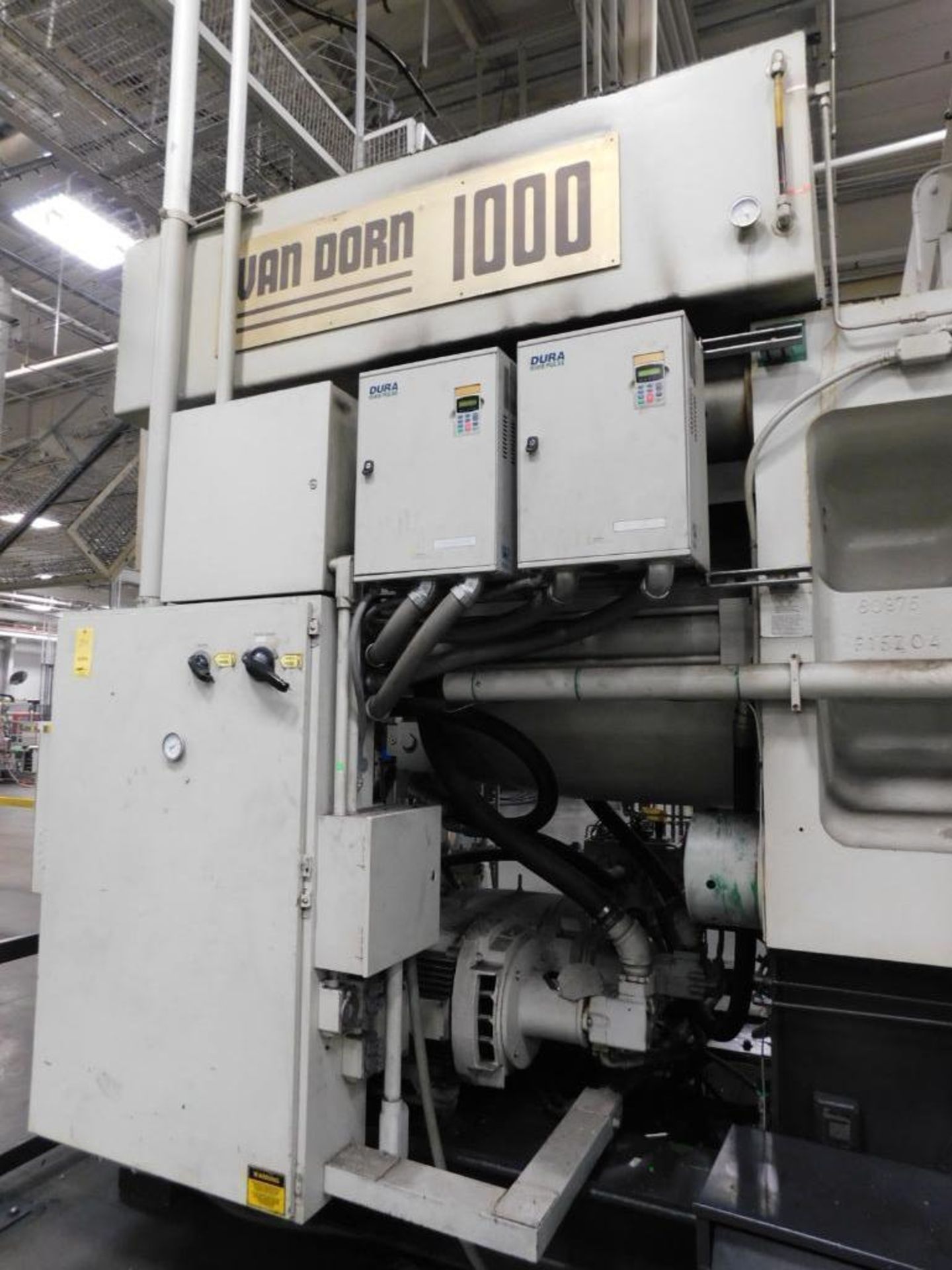 Van Dorn 1000H-RS260F-LP-CV-VV Plastic Injection Molding Machine, 1000-Ton 260 oz Shot Size, S/N 230 - Image 10 of 14