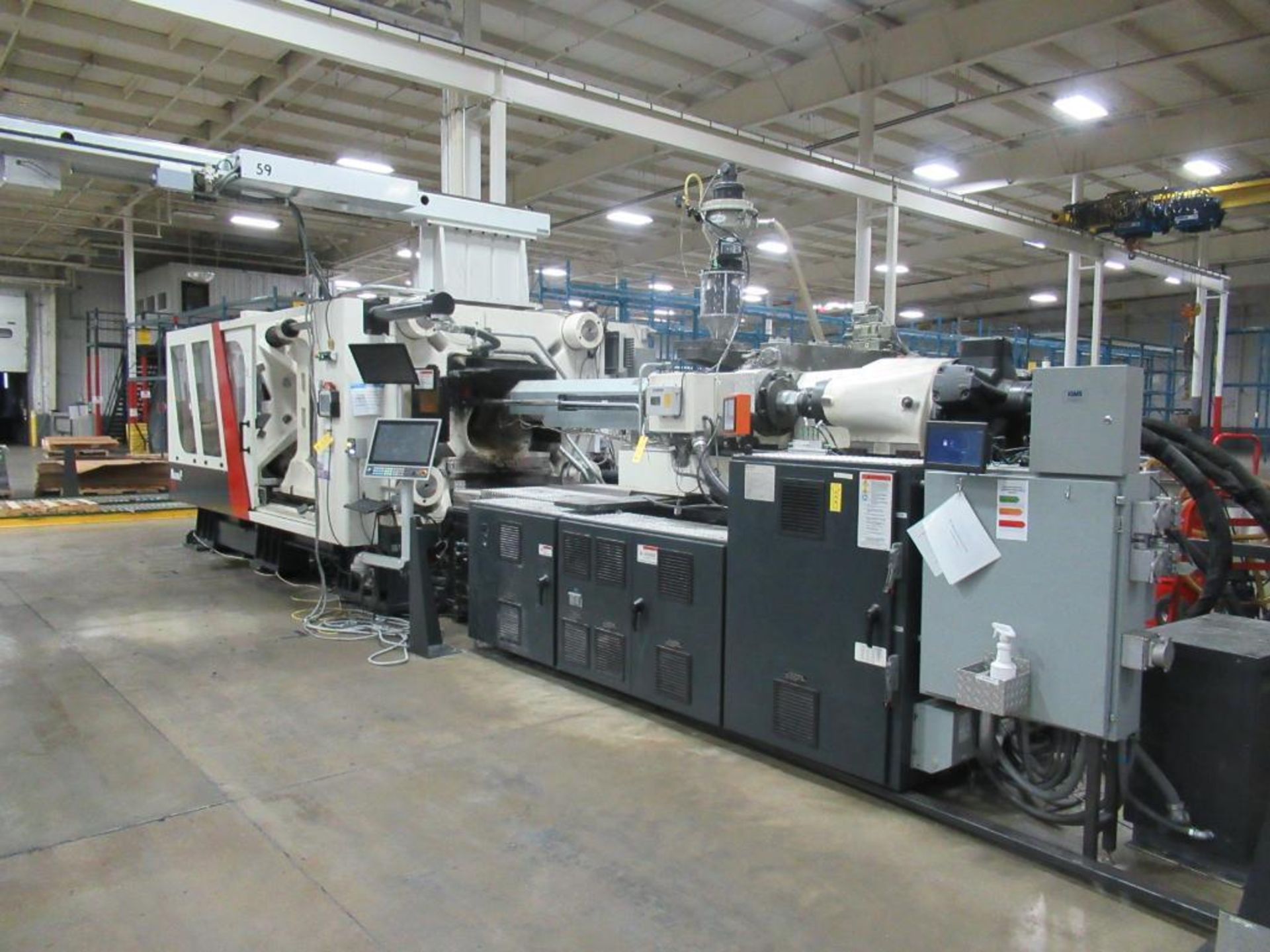 Cincinnati Milacron Maxima MPS950 Servo Hydraulic Plastic Injection Molding Machine 950-Ton, 116-oz - Image 16 of 23