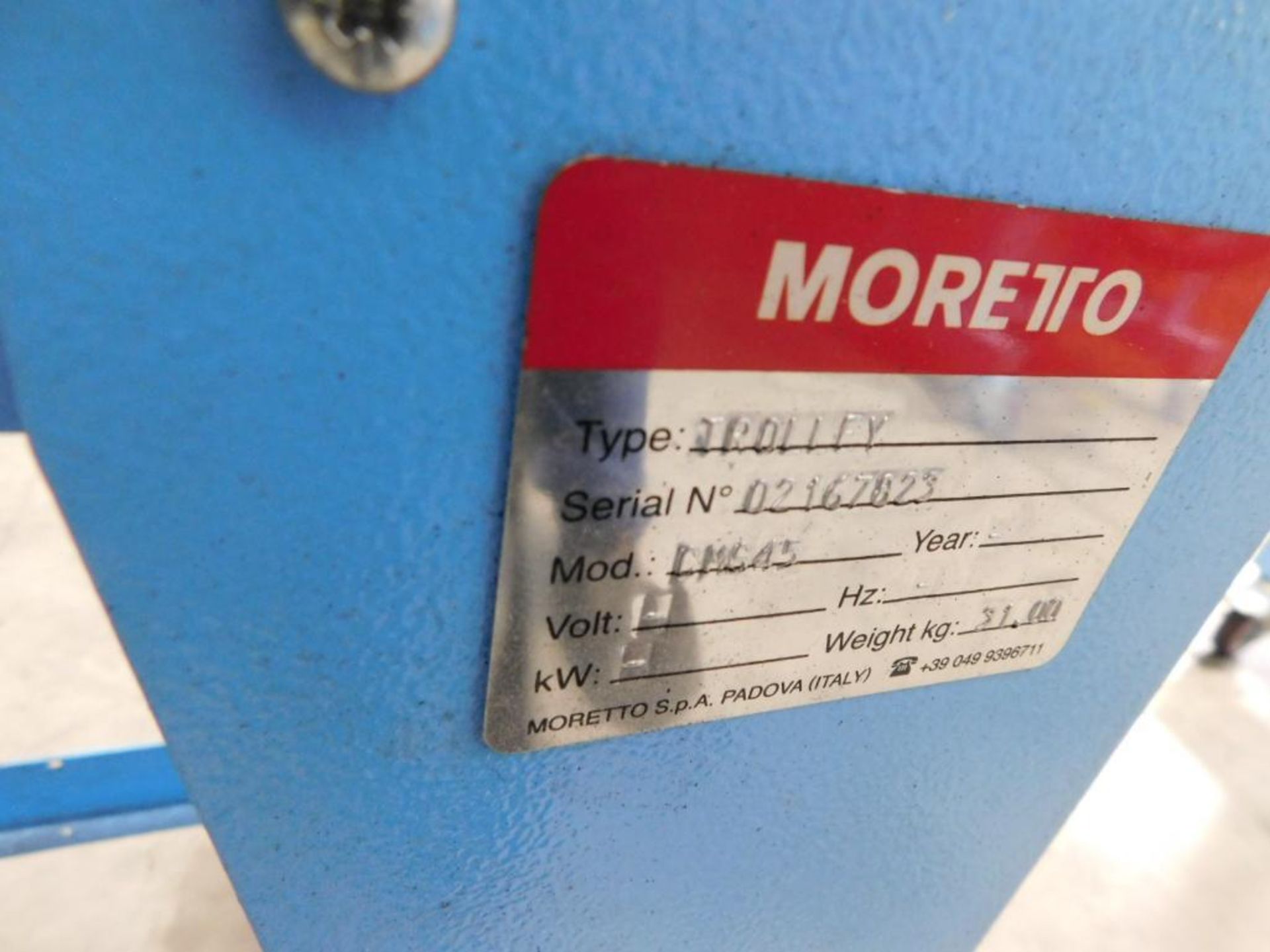 Moretto OTX80 Portable Material Dryer 100 Lb. Capacity Top Loaded Insulated Hopper, AEC Vacuum Loade - Image 10 of 10