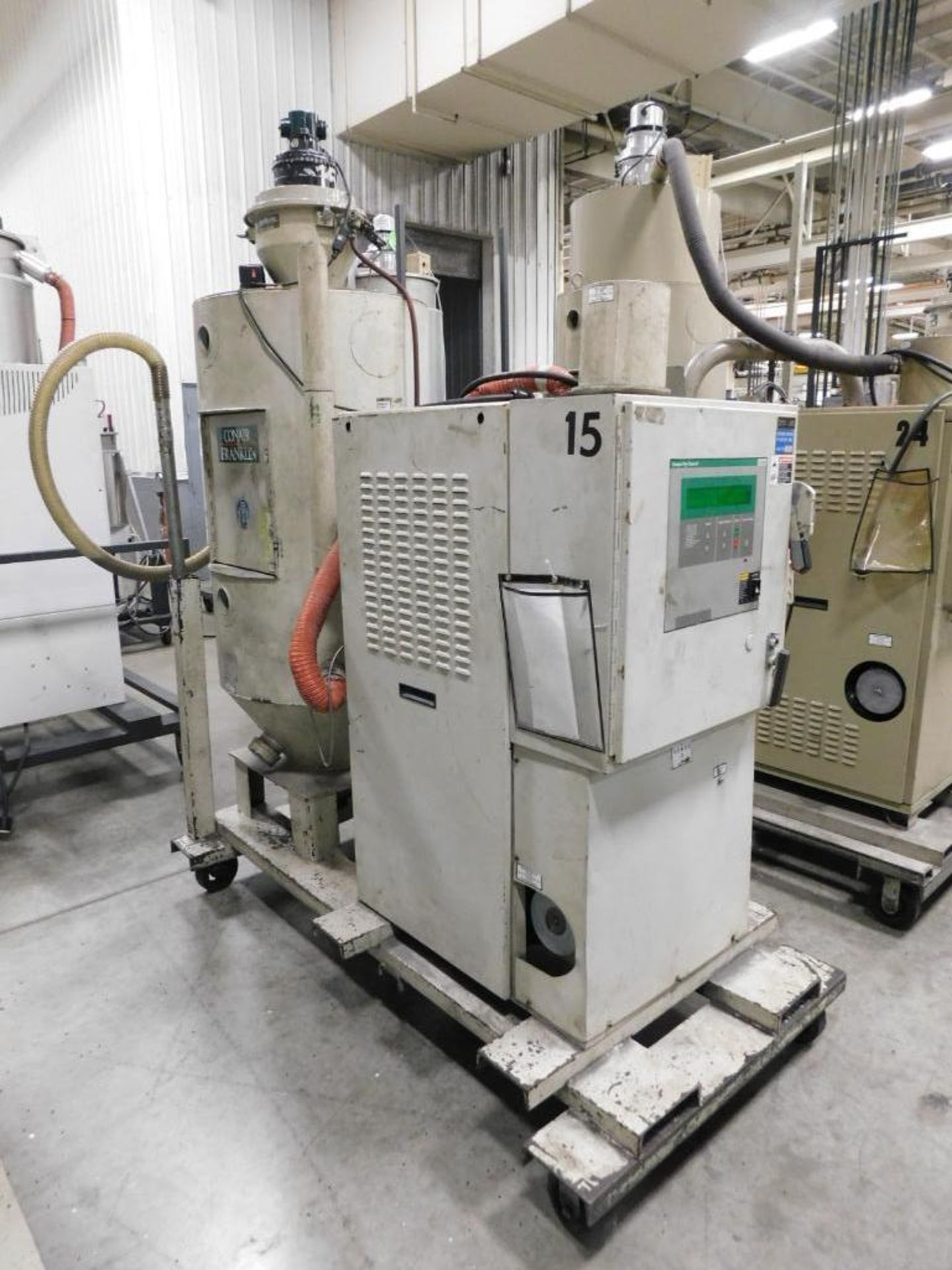 Conair/Franklin Desiccant Material Dryer Unit, Dry Hop 350 Lb. Capacity Top Side Vacuum Loaded Gravi - Image 2 of 5