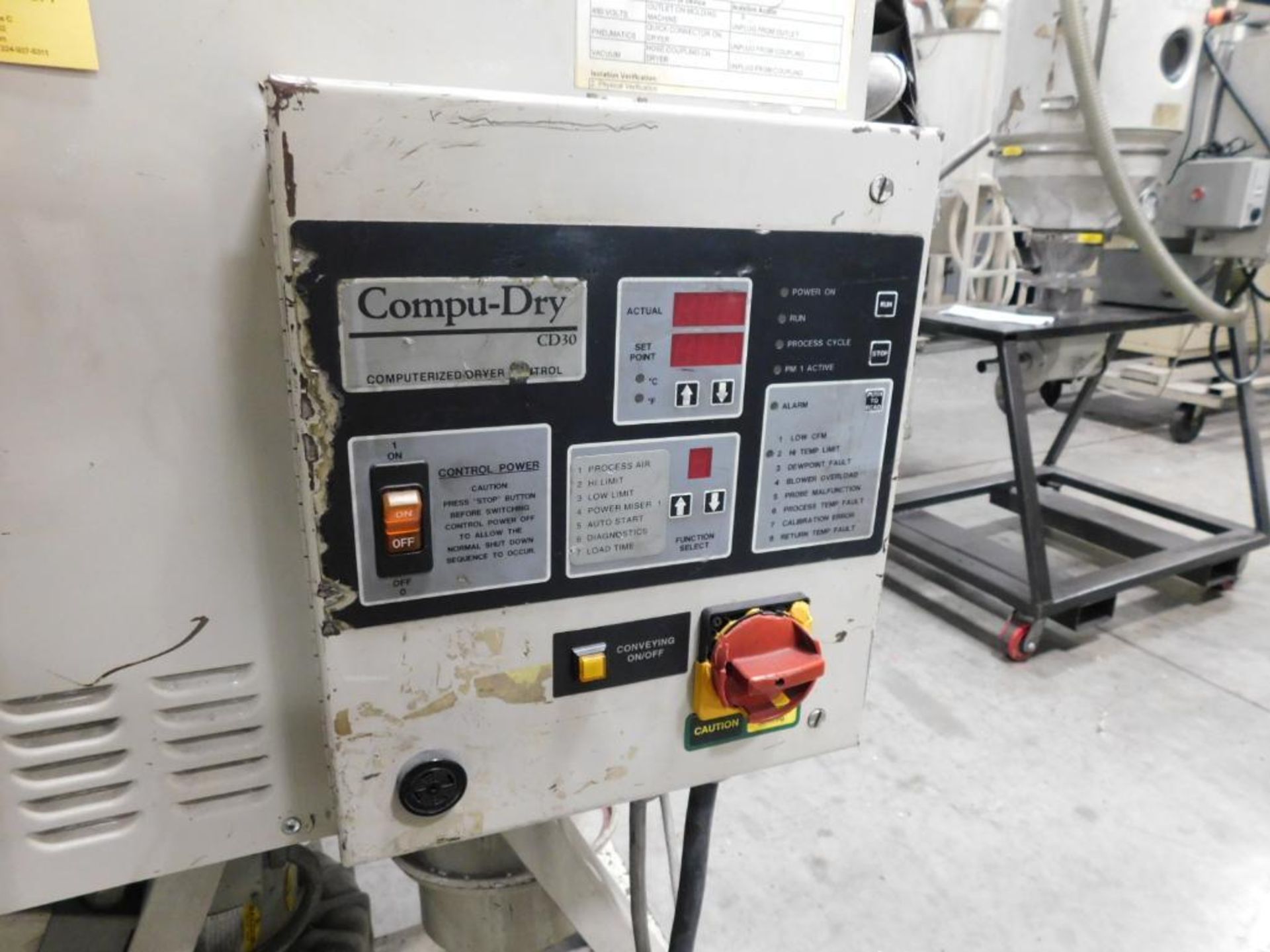 Conair Franklin Desiccant Material Dryer Unit, Approx. 100 Lb. Capacity Top Side Vacuum Loaded Gravi - Image 4 of 5