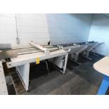LOT: (1) K & F Model CD GR-053 Conveyor Table, S/N 0514, (3) K & F Model 0066151 GR-001 2-Plate Stac
