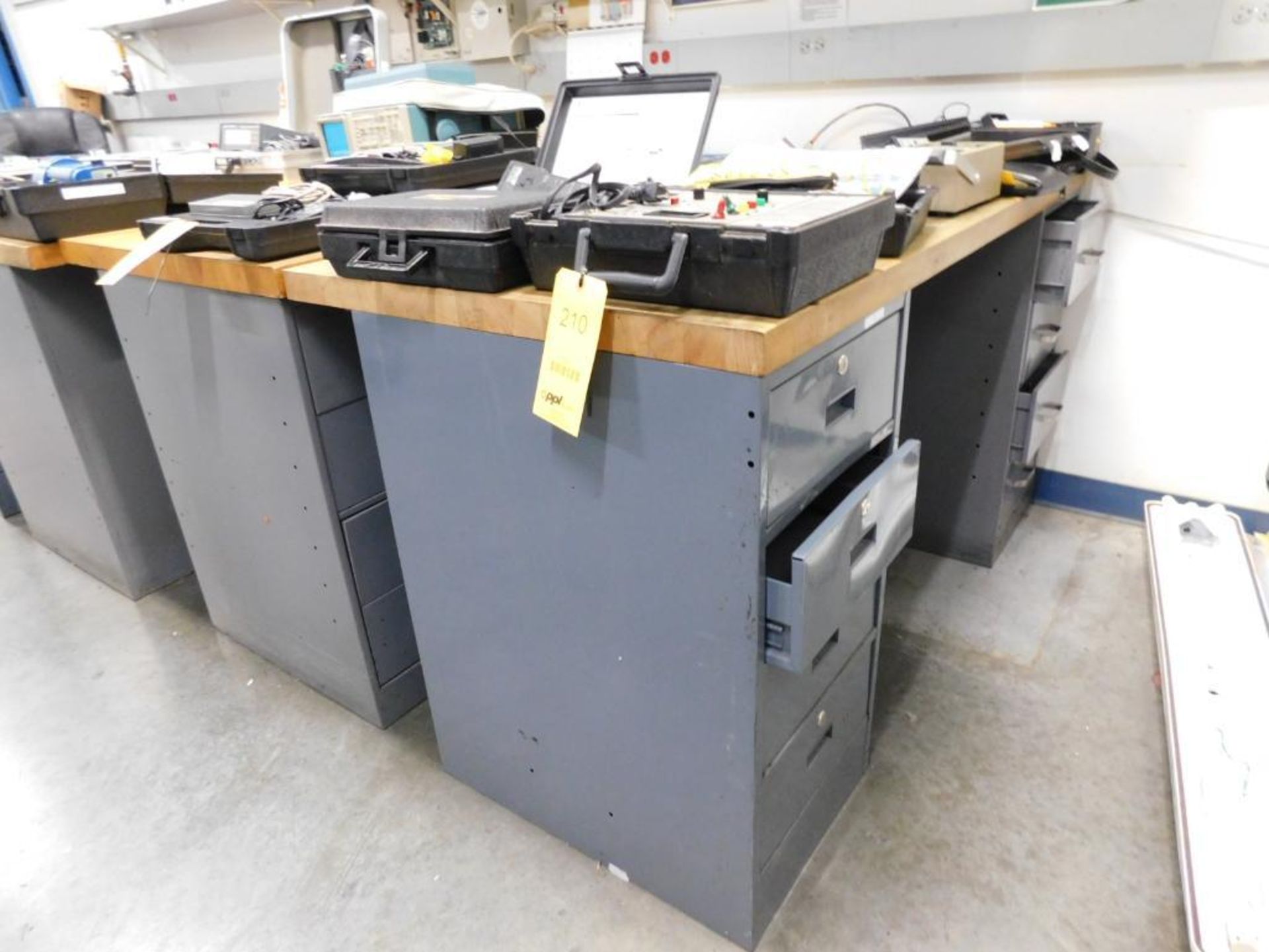 LOT: (4) 60" x 30" Maple Top Workbenches (NO CONTENTS) (LOCATION: IN MACHINE SHOP, 2ND FLOOR) - Image 2 of 5