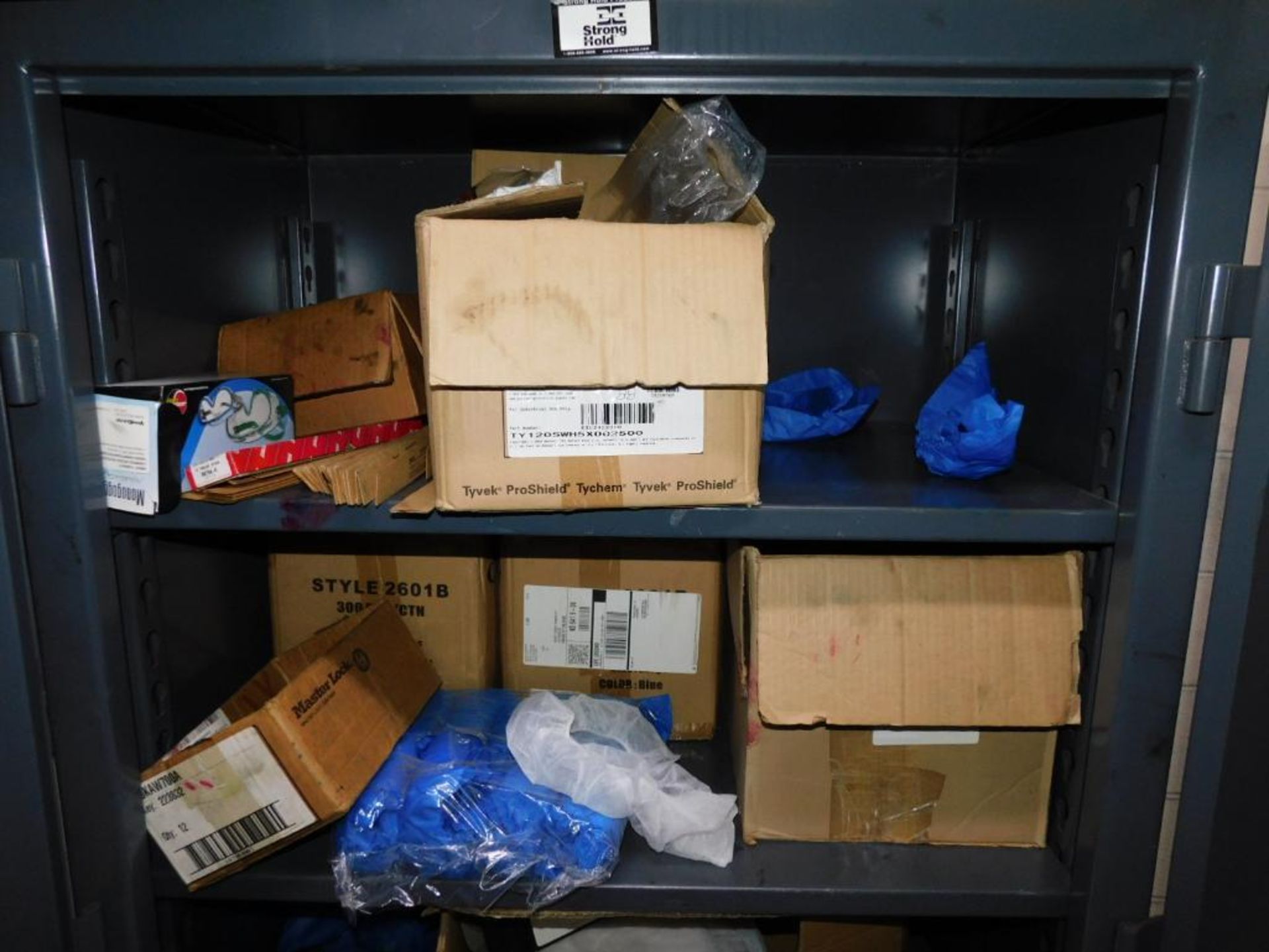 Stronghold Cabinet w/Contents of PPE (LOCATION: IN PRESS CONTROL ROOM, 2ND FLOOR) - Image 3 of 5