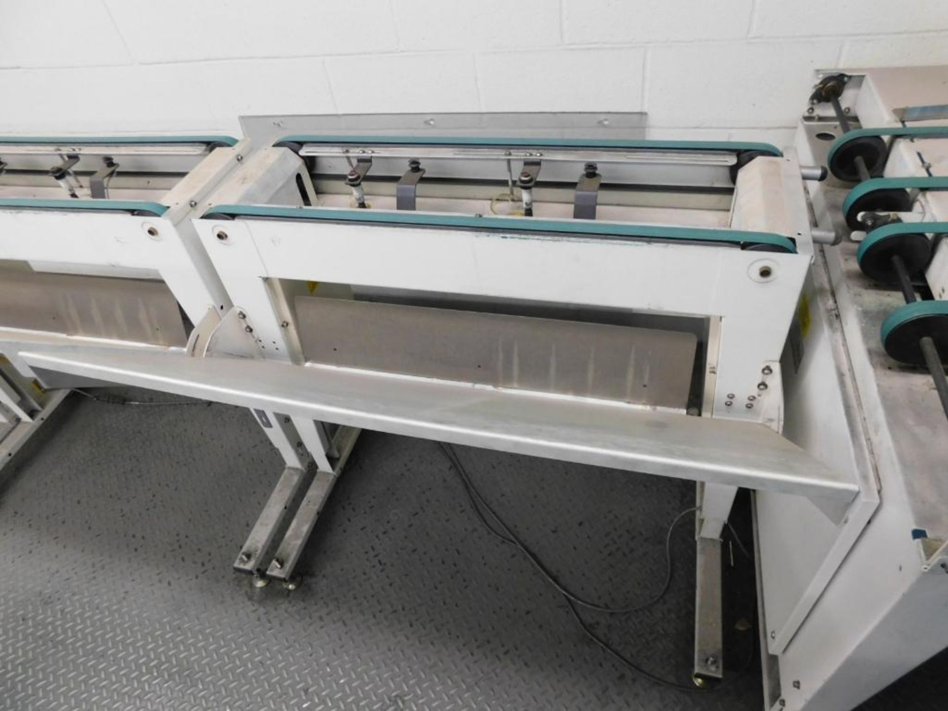 LOT: (1) K & F Model CD GR-053 Conveyor Table, S/N 0509, (3) K & F Model 0066151 GR-001 2-Plate Stac - Image 5 of 10