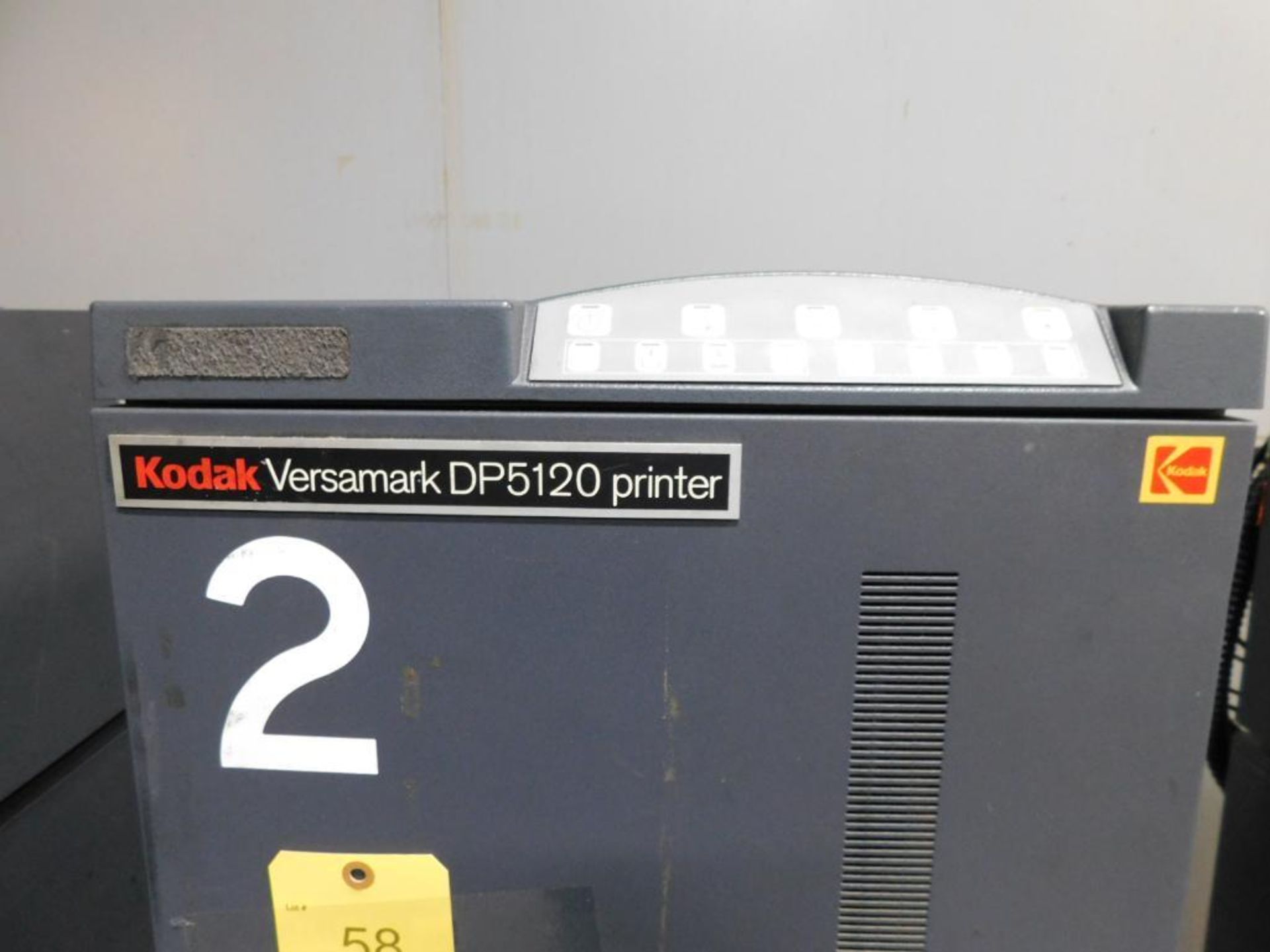 Kodak Versamark DP5120 Printer, S/N 30379 (LOCATION: IN MACHINE SHOP, 2ND FLOOR) - Image 4 of 7