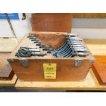 LOT: Mitutoyo Outside Micrometer Set (LOCATION: IN MACHINE SHOP, 2ND FLOOR)