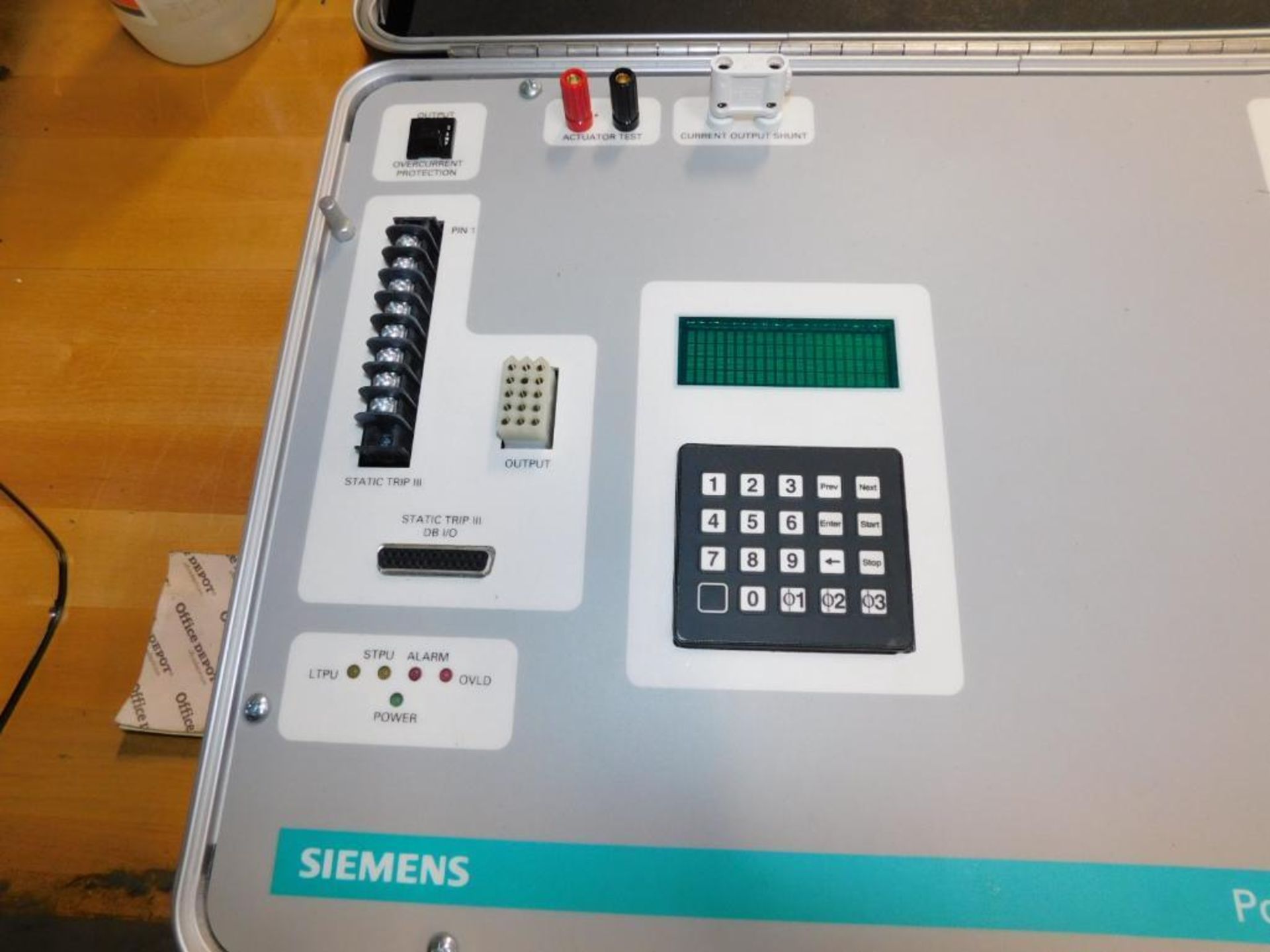 Siemens PTS 5 Portable Test Set (LOCATION: IN MACHINE SHOP, 2ND FLOOR) - Image 3 of 3