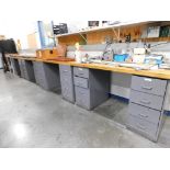 LOT: (4) Dayton 60" x 30" Maple Top Workbenches (NO CONTENTS) (LOCATION: IN MACHINE SHOP, 2ND FLOOR)