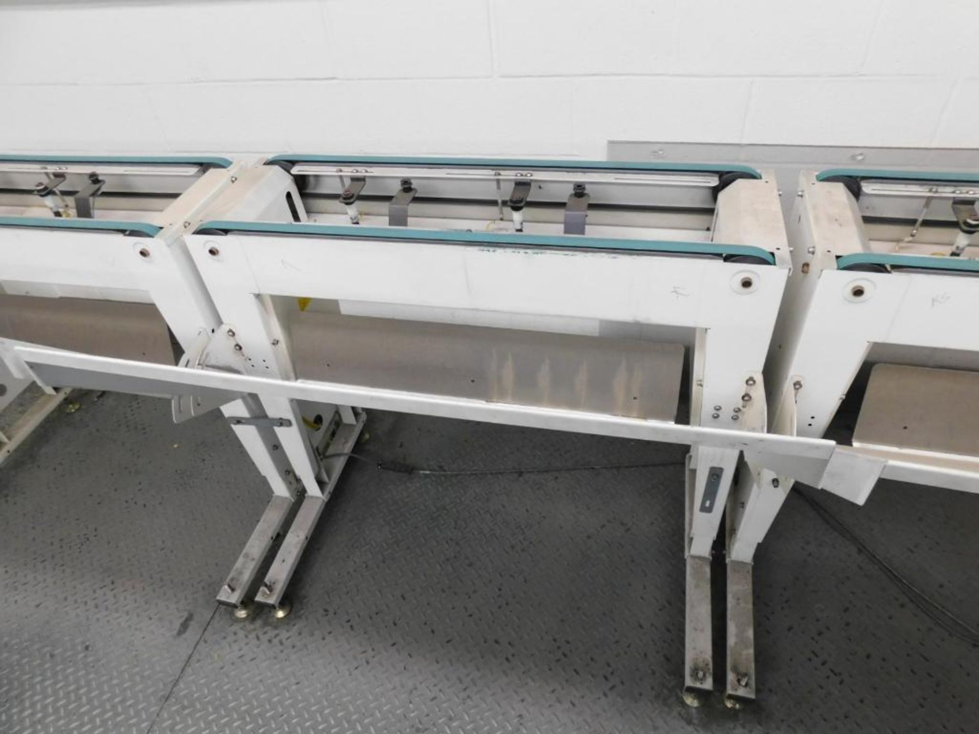 LOT: (1) K & F Model CD GR-053 Conveyor Table, S/N 0509, (3) K & F Model 0066151 GR-001 2-Plate Stac - Image 6 of 10